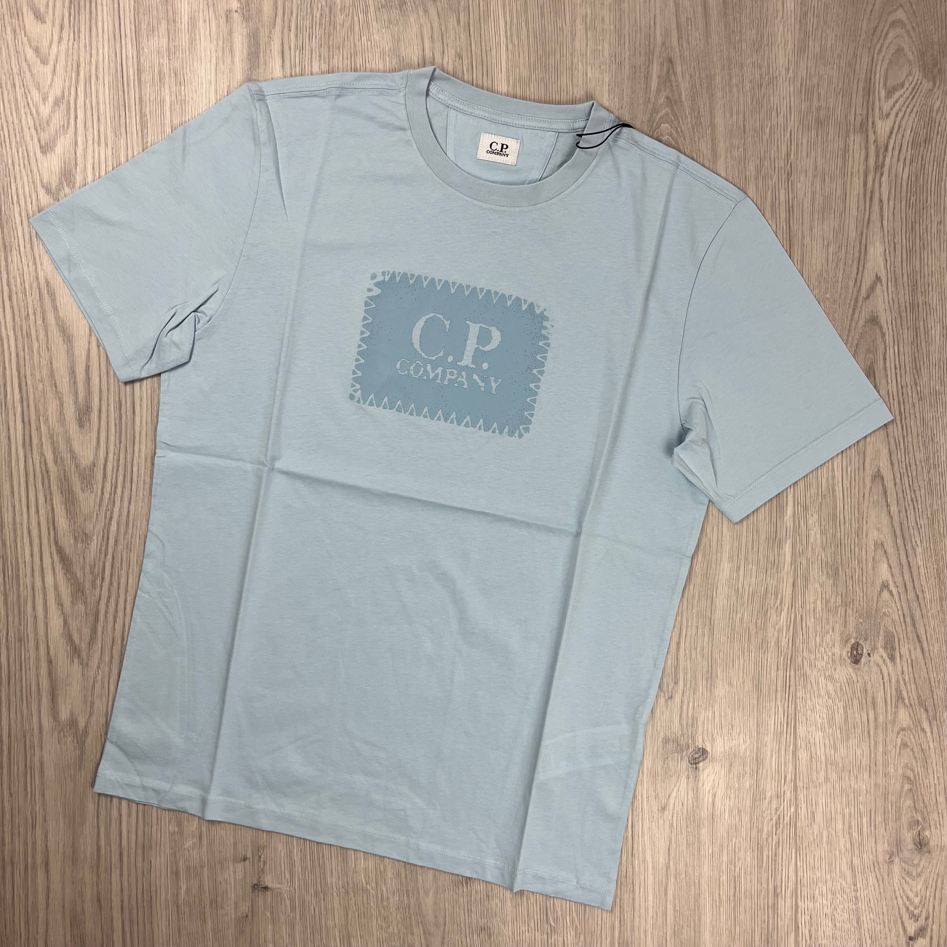 CP Company Stamp T-Shirt - Starlight