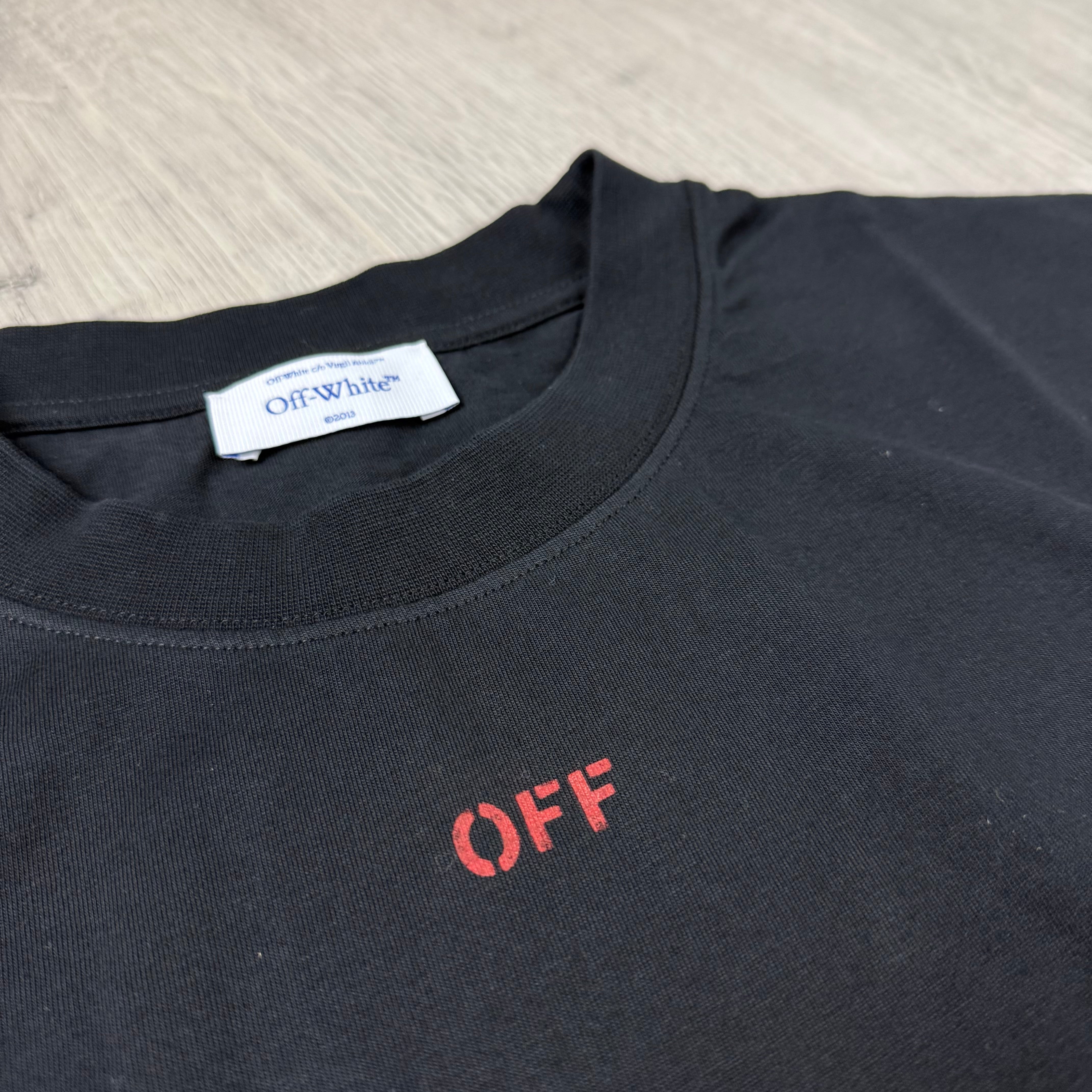 Off-White 'Stamp' T-Shirt - Black