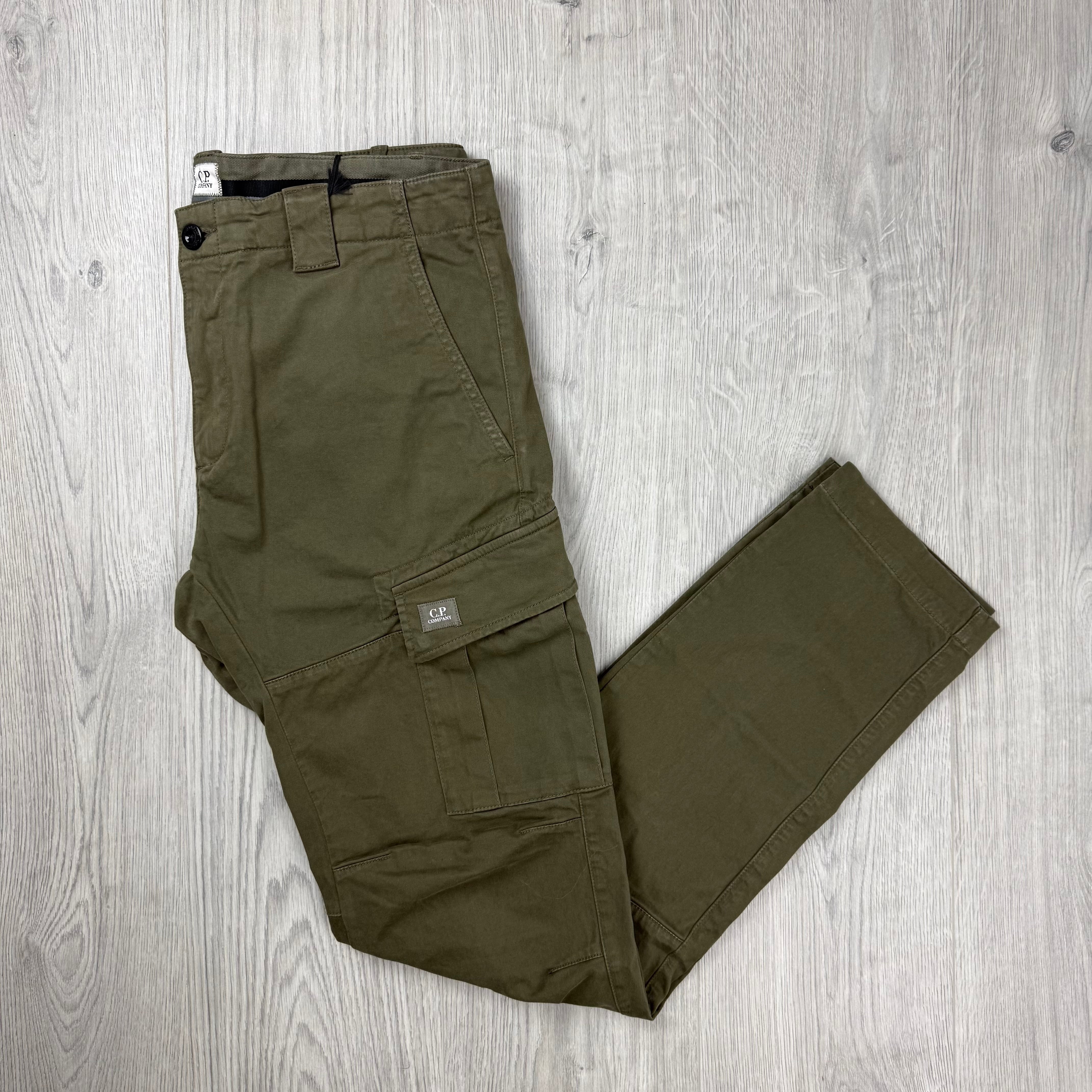 CP Company Cargo Trousers - Ivy Green