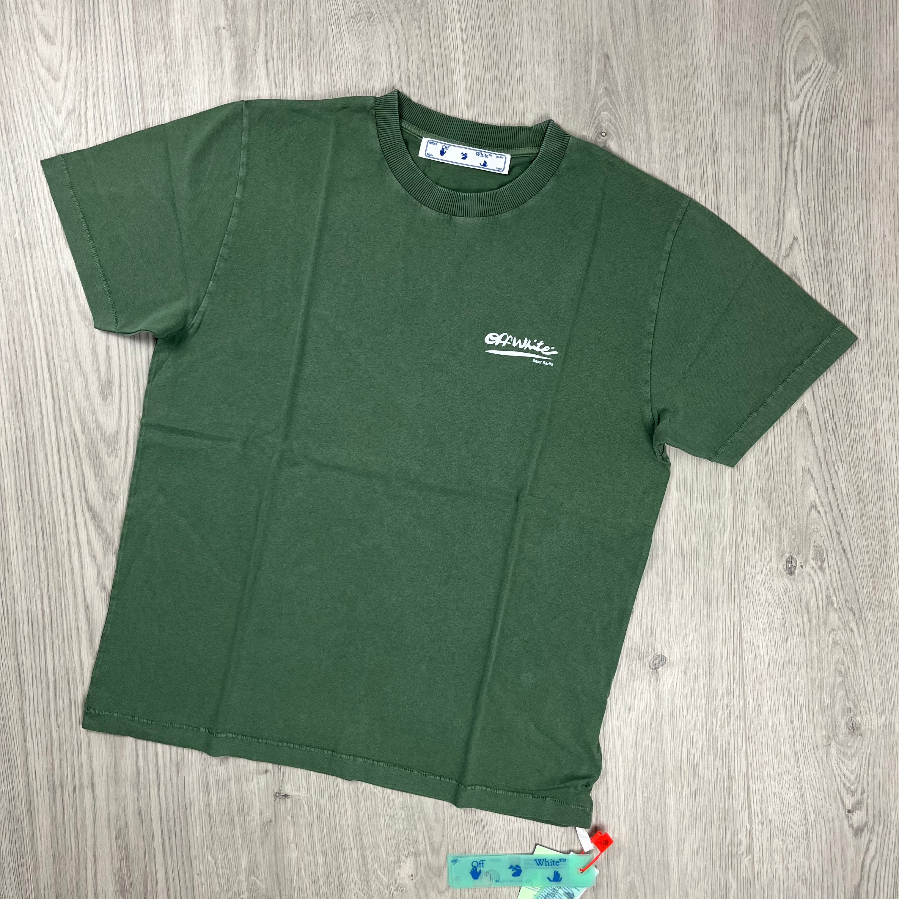 Off-White St. Barths T-Shirt - Khaki