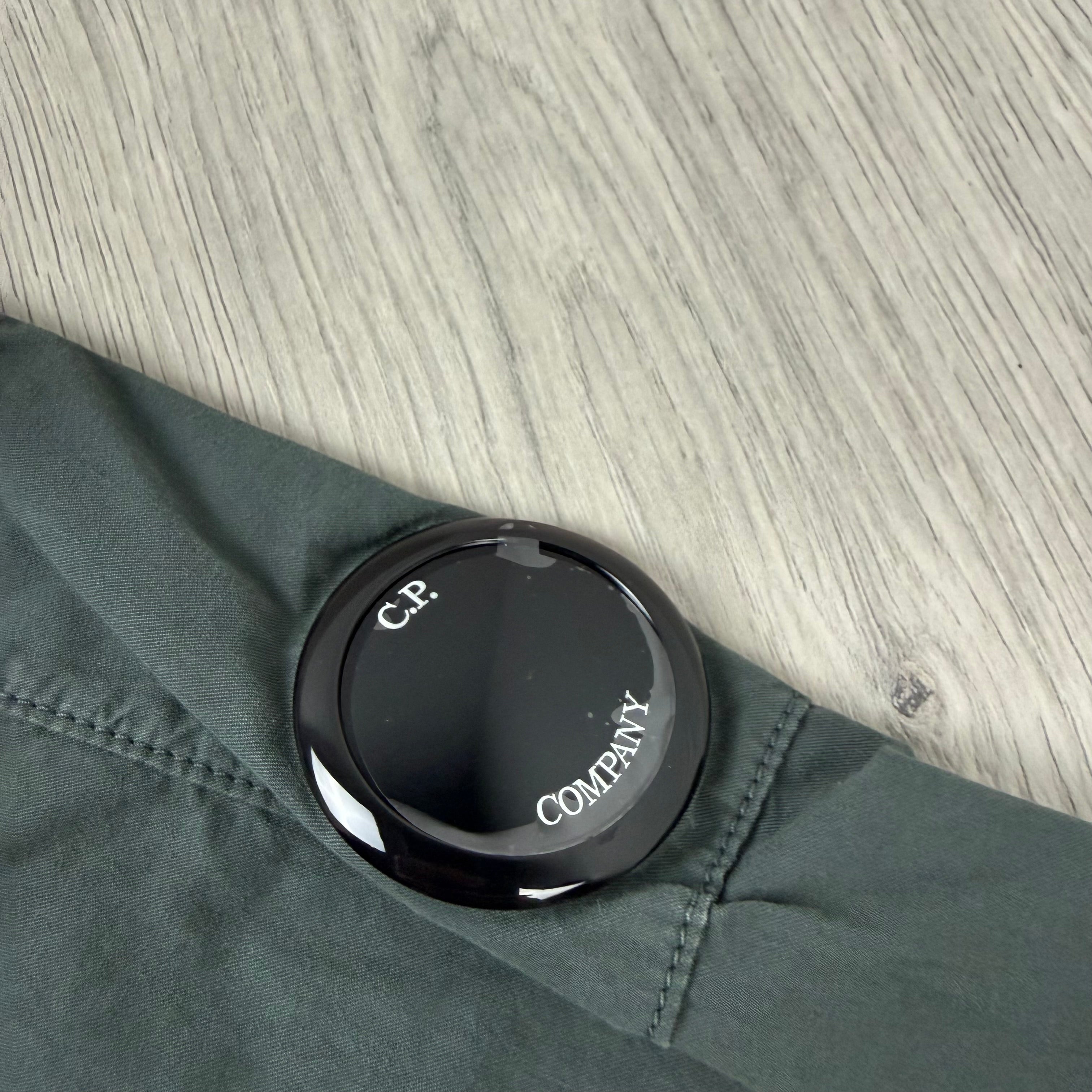 CP Company Zip Overshirt - Dark Shadow