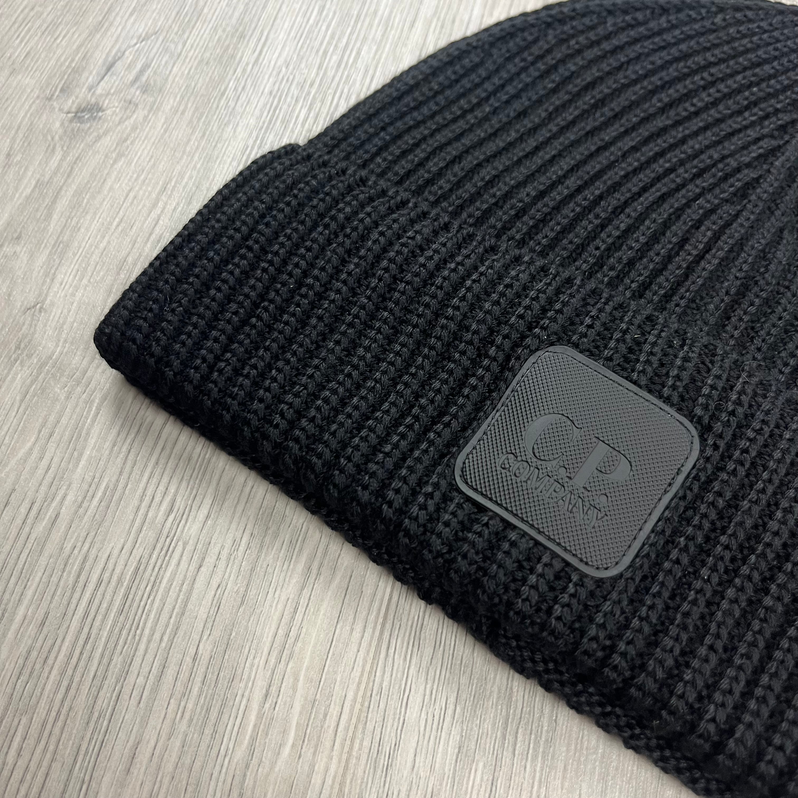 CP Company Metropolis Beanie - Black