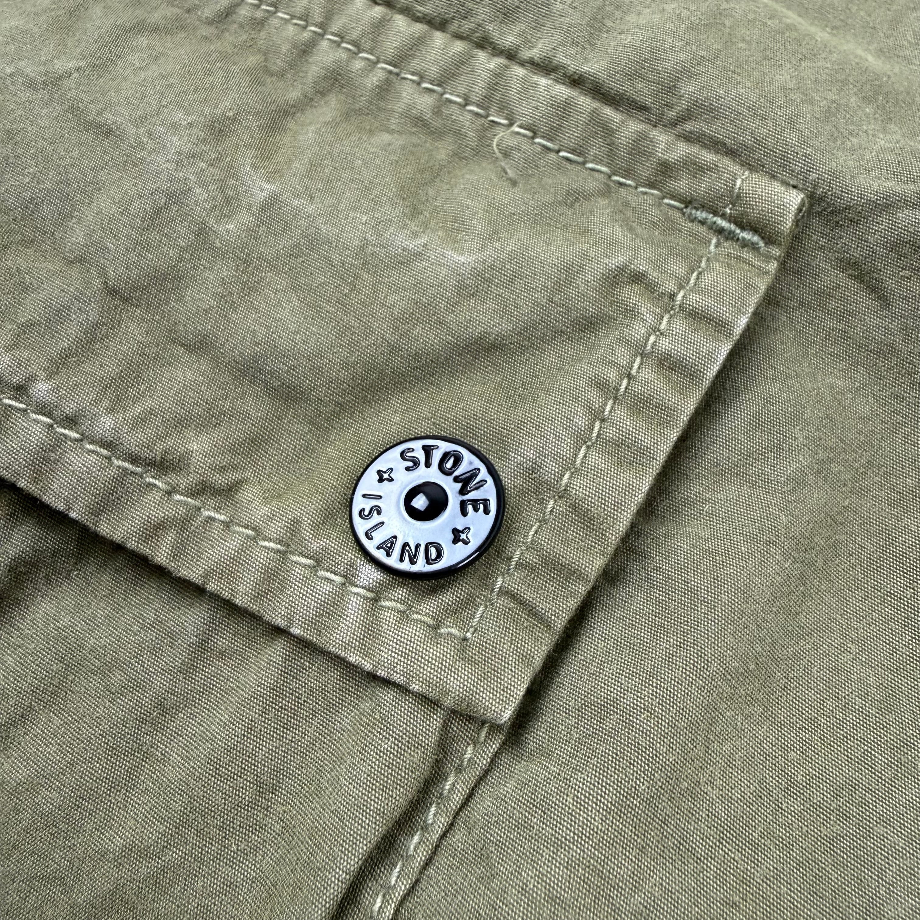 Stone Island Cargo Shorts - Military Green