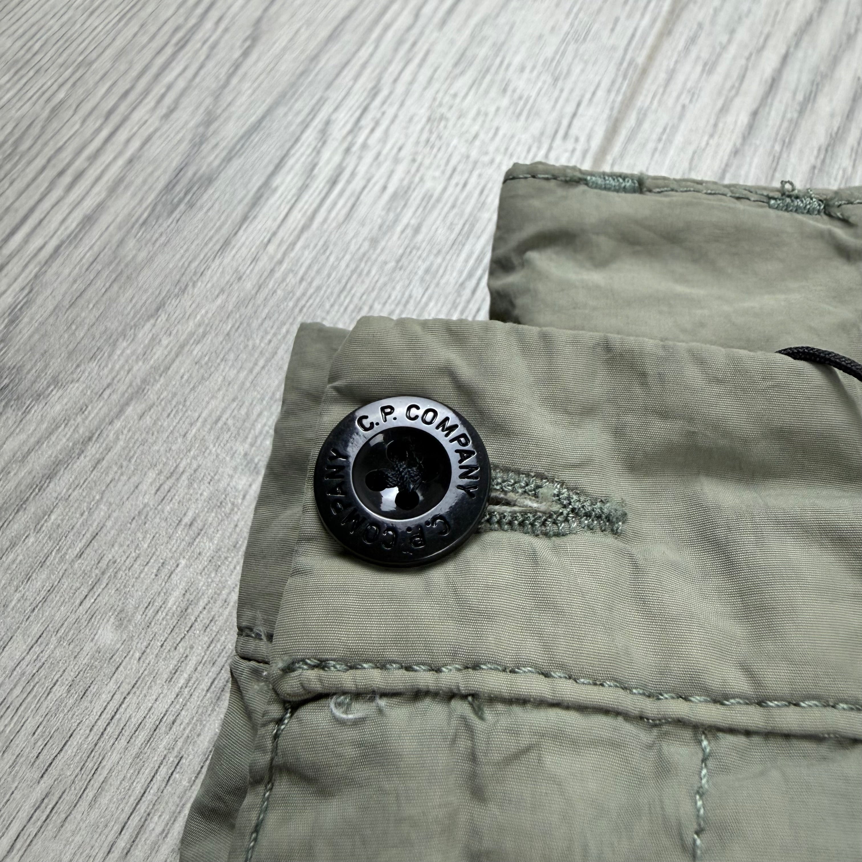 CP Company Chrome Cargo Trousers - Silver Sage