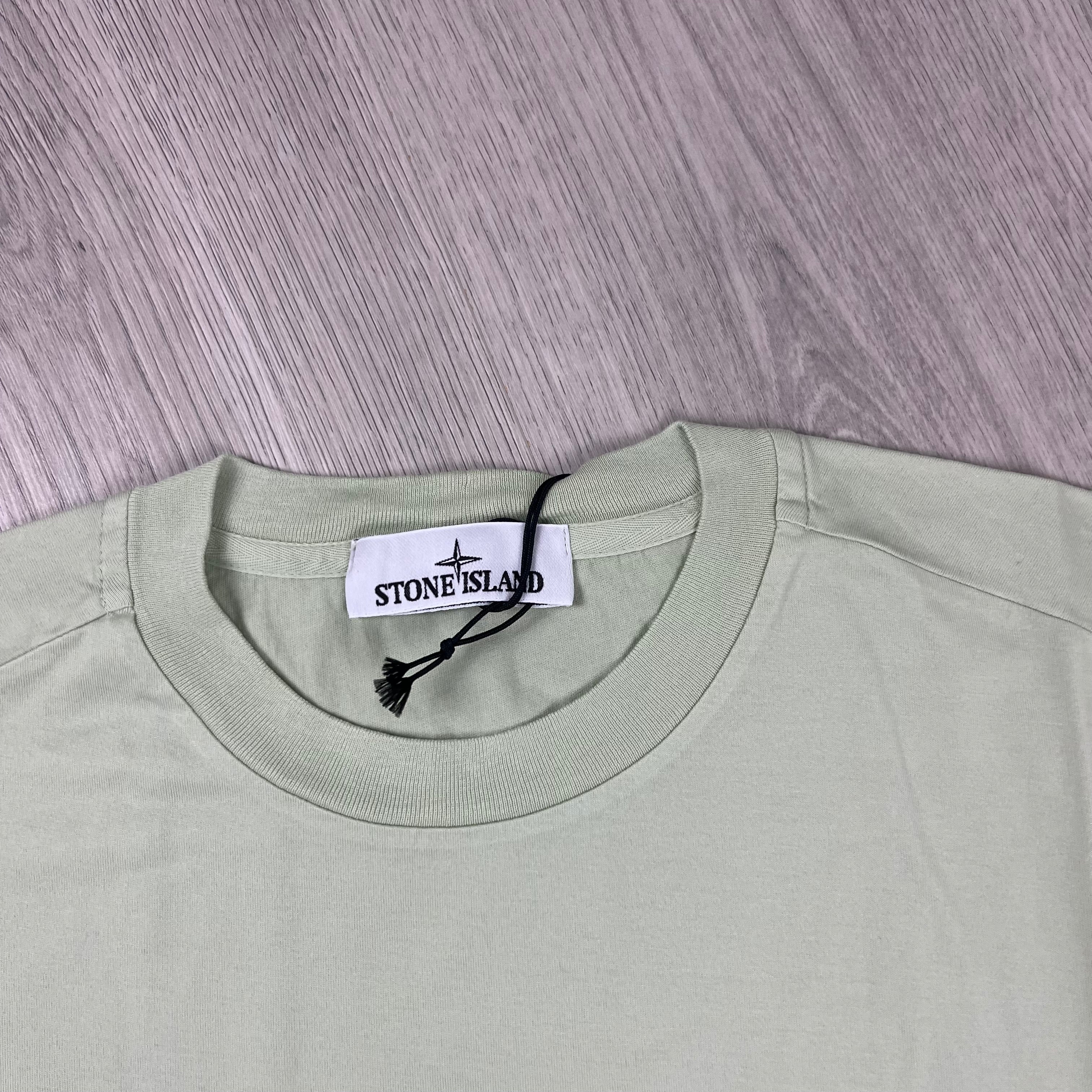 Stone Island Patch T-Shirt - Pistachio