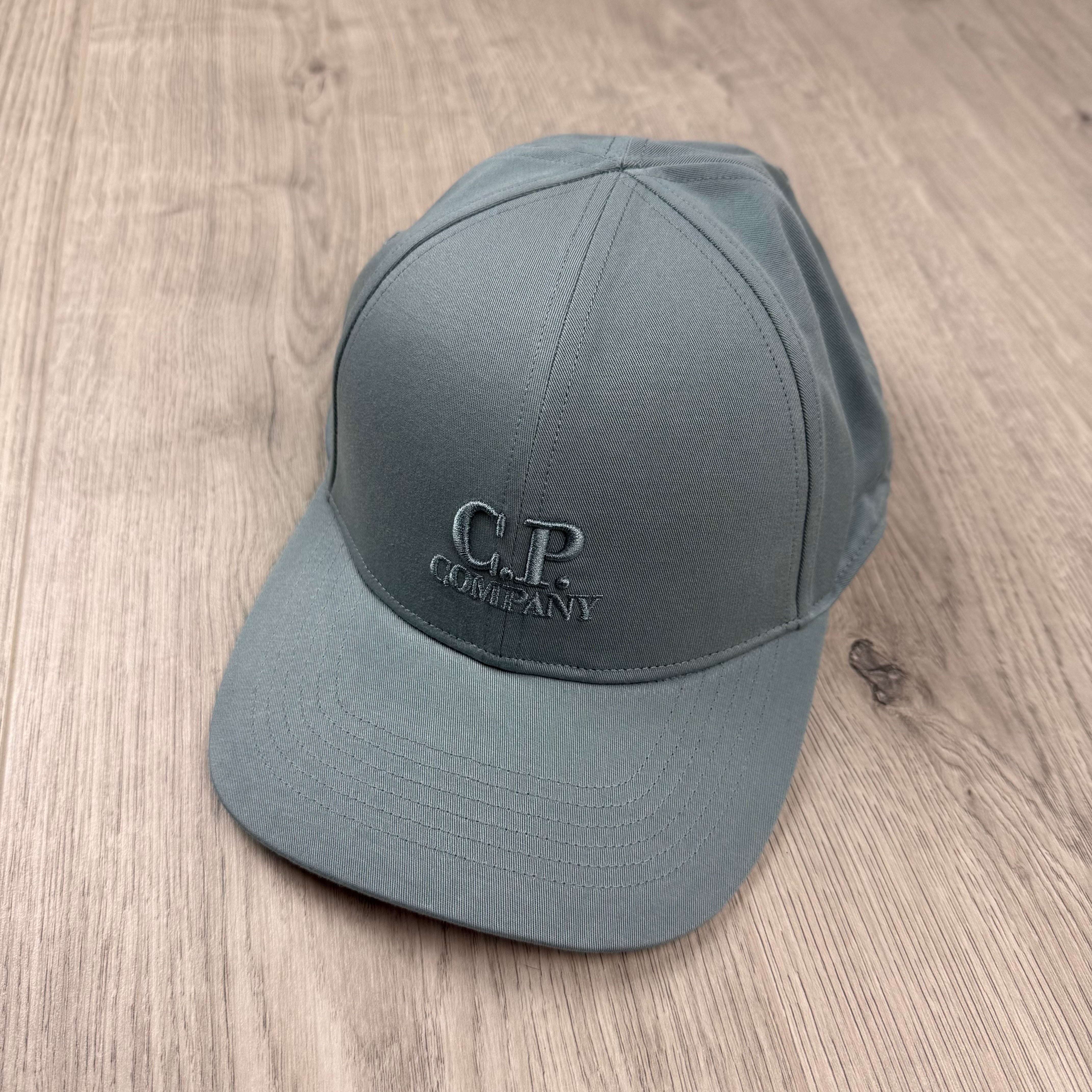 CP Company Baseball Cap - Silver Blue