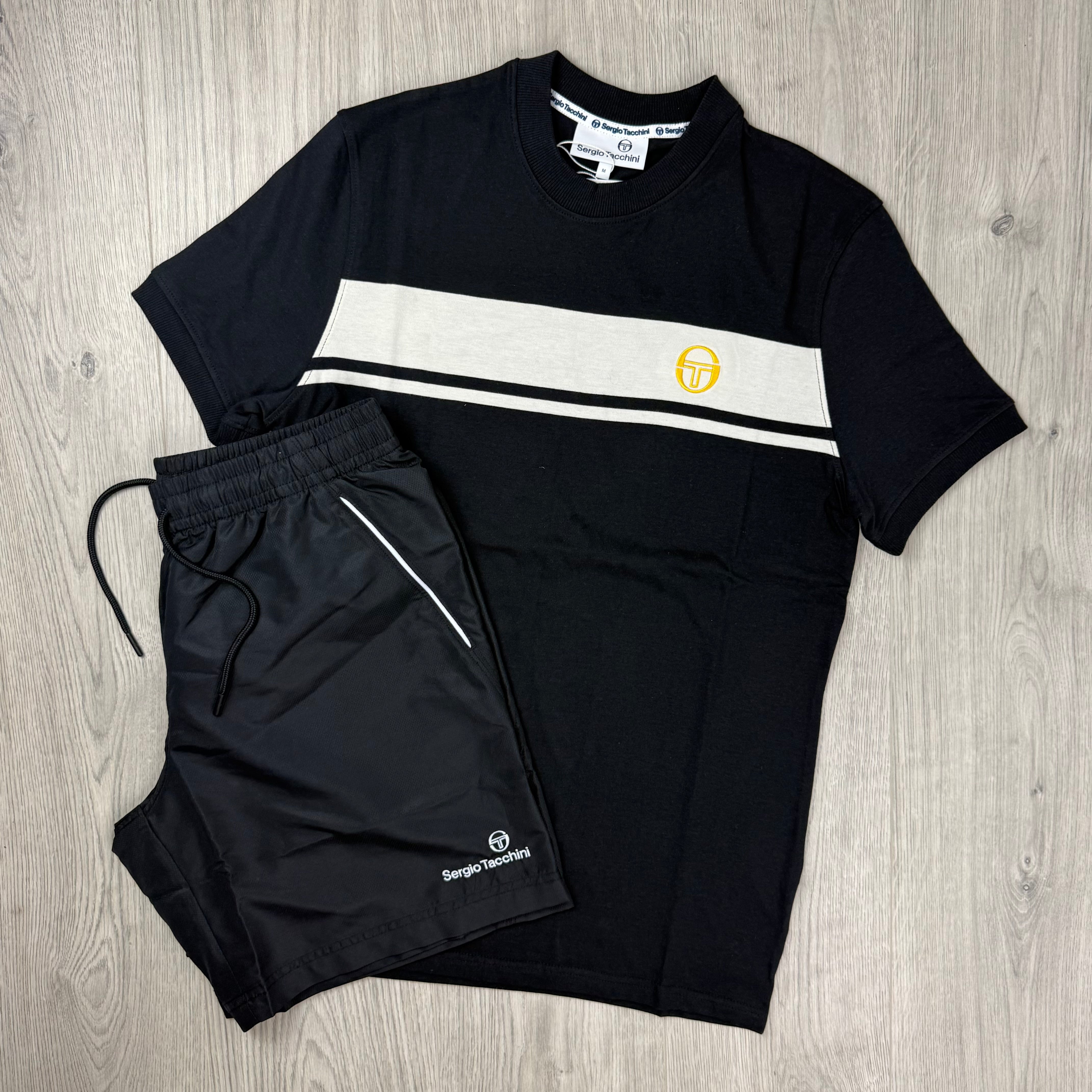 Sergio Tacchini 'Master' Set - Black
