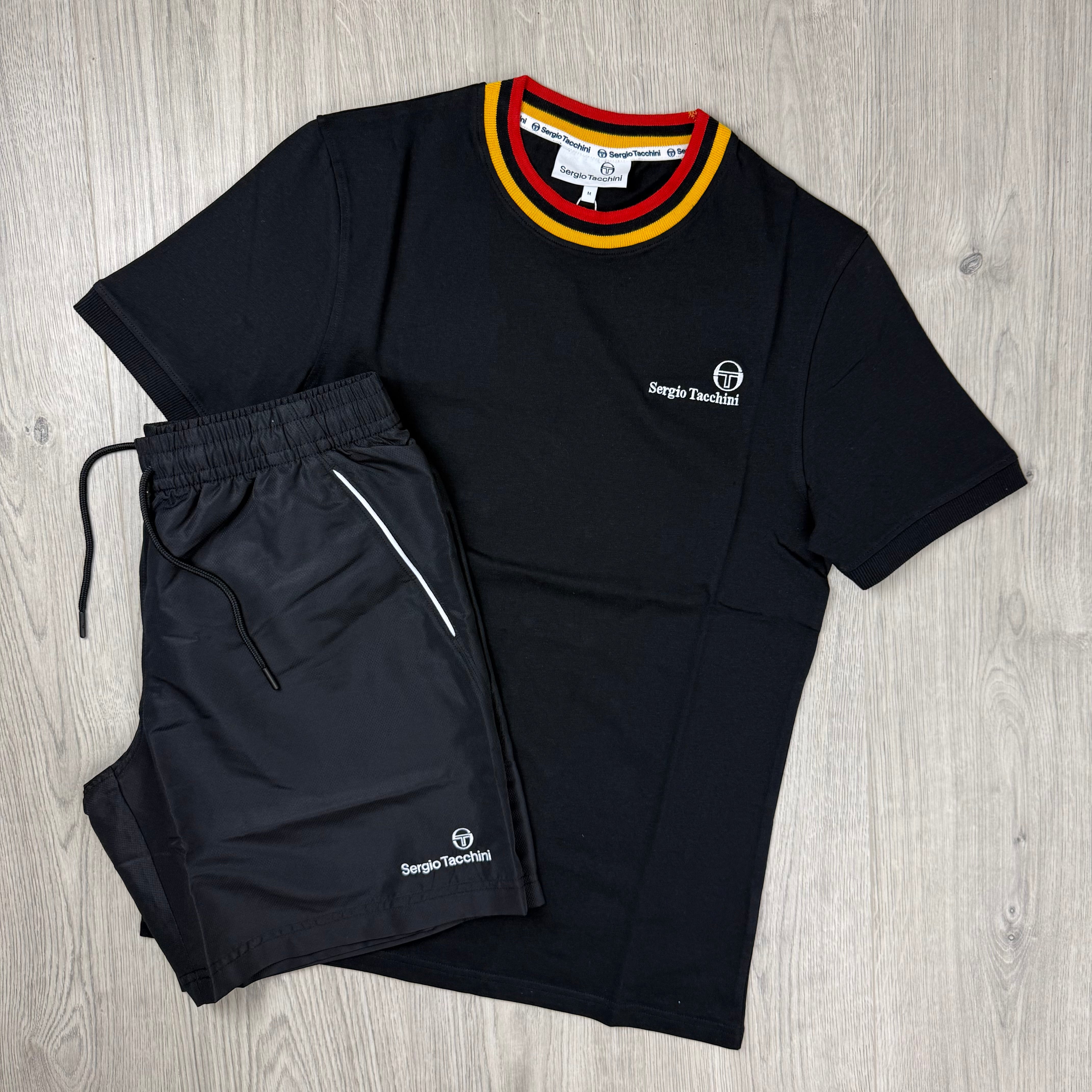 Sergio Tacchini 'Rainer FC' Set - Black