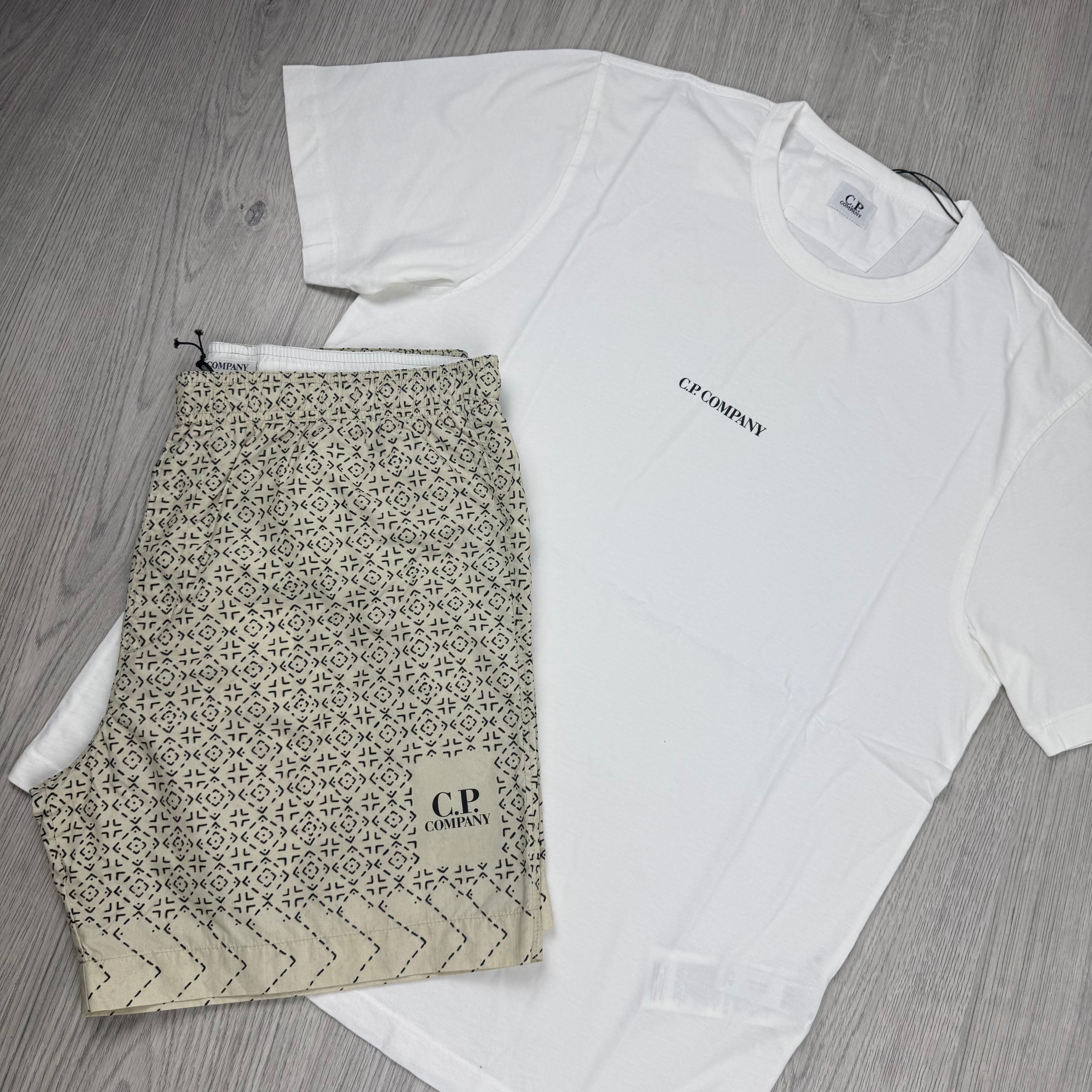 CP Company Holiday Set - White/Pistachio