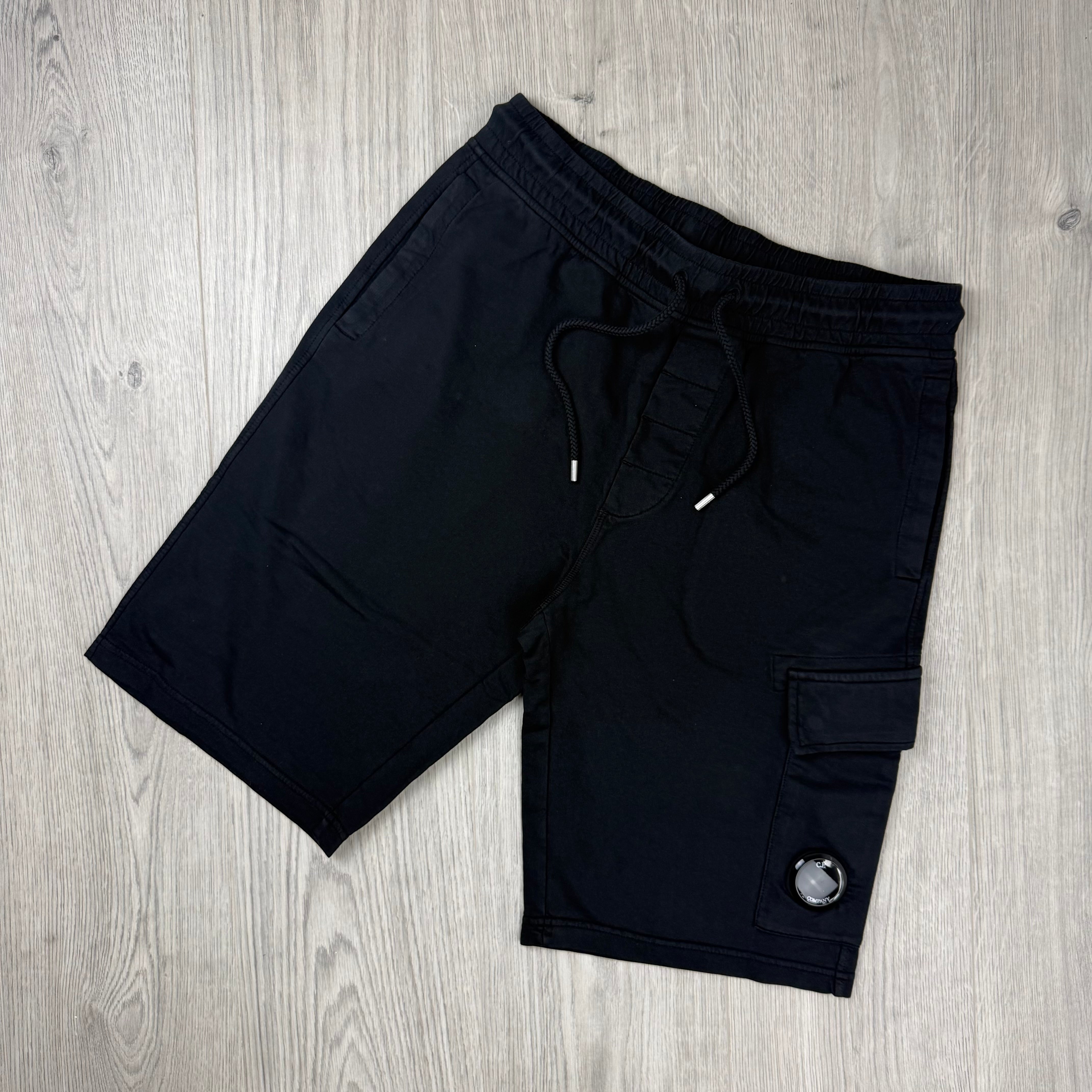 CP Company Jersey Shorts - Black