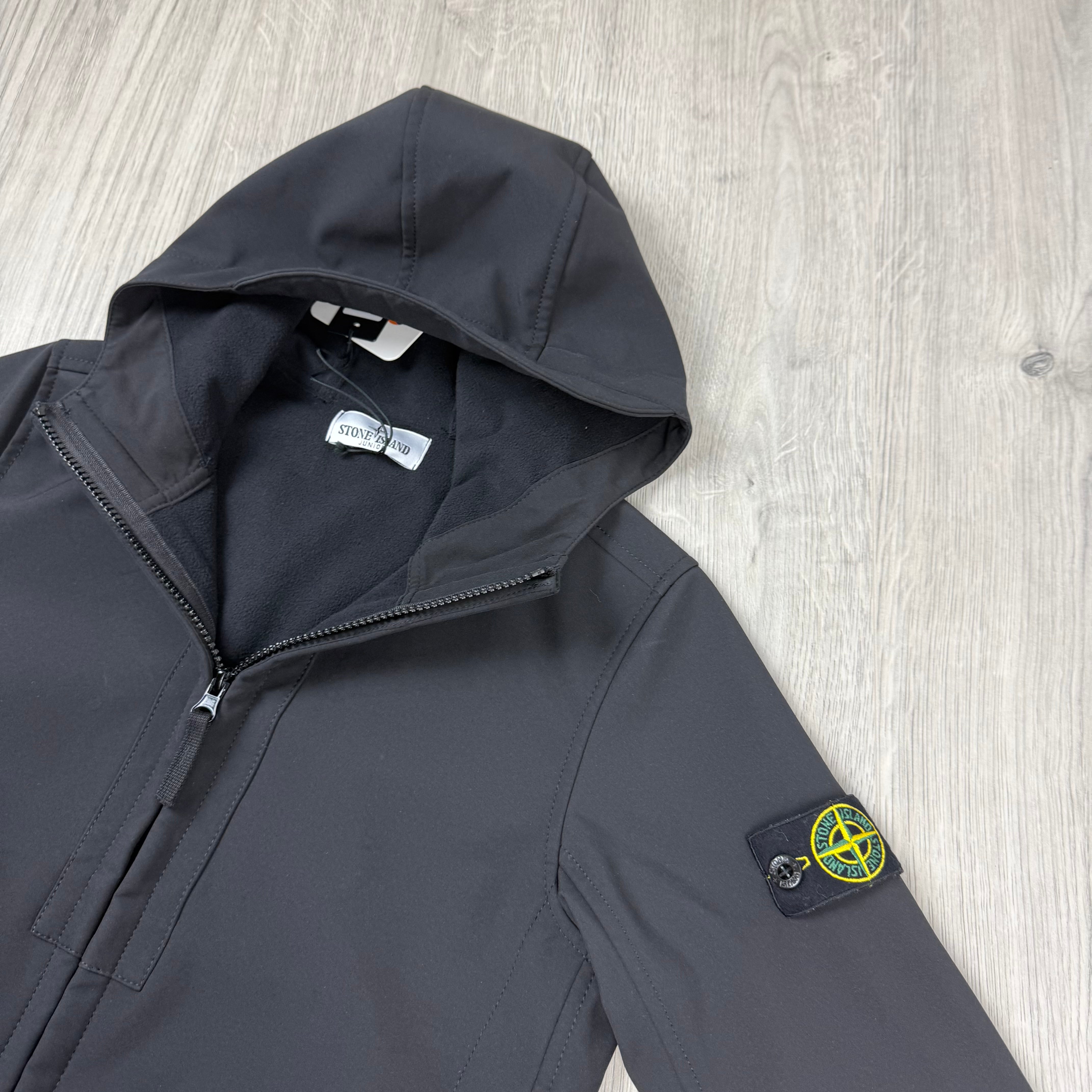 Stone Island Junior Shell Jacket - Black