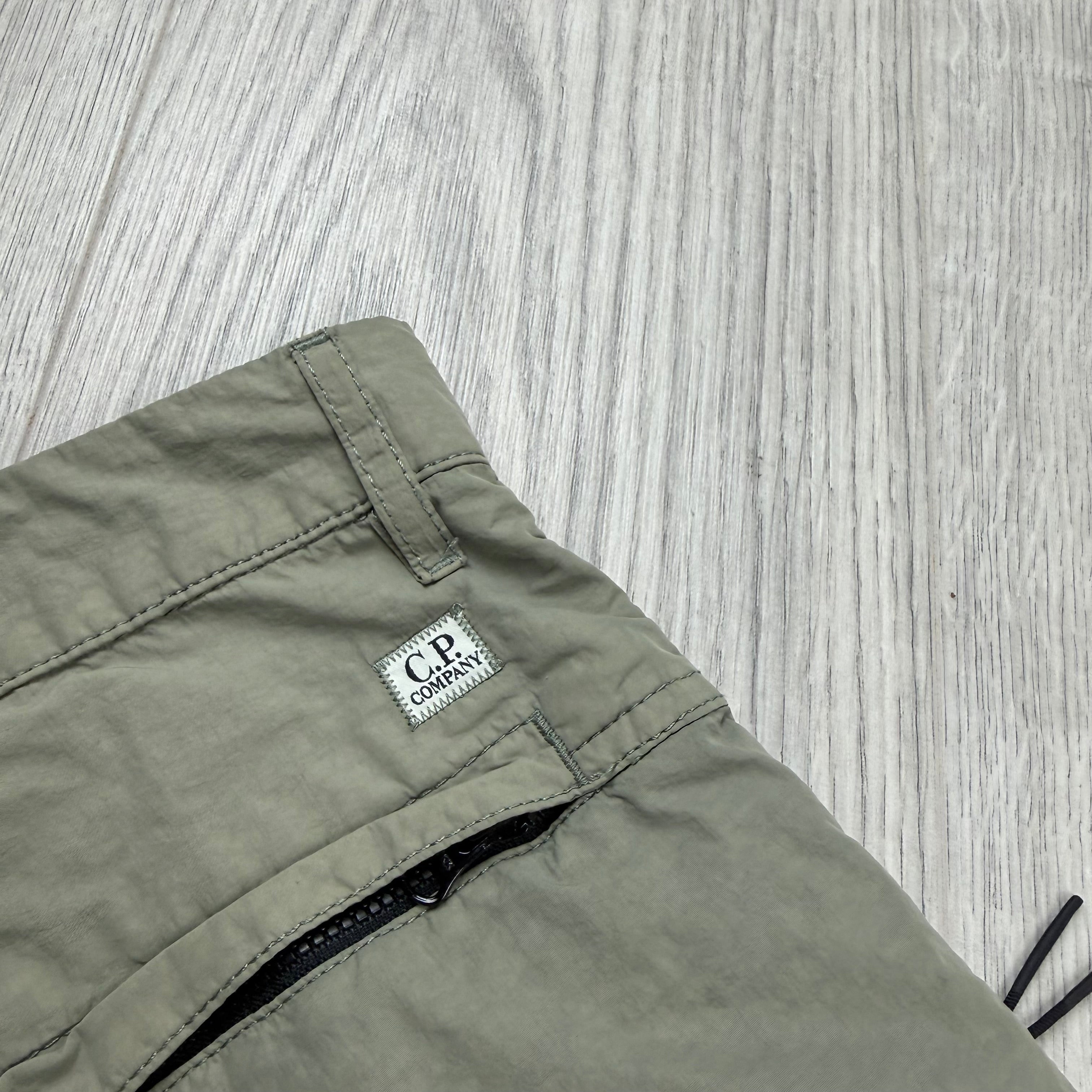 CP Company Chrome Cargo Trousers - Silver Sage