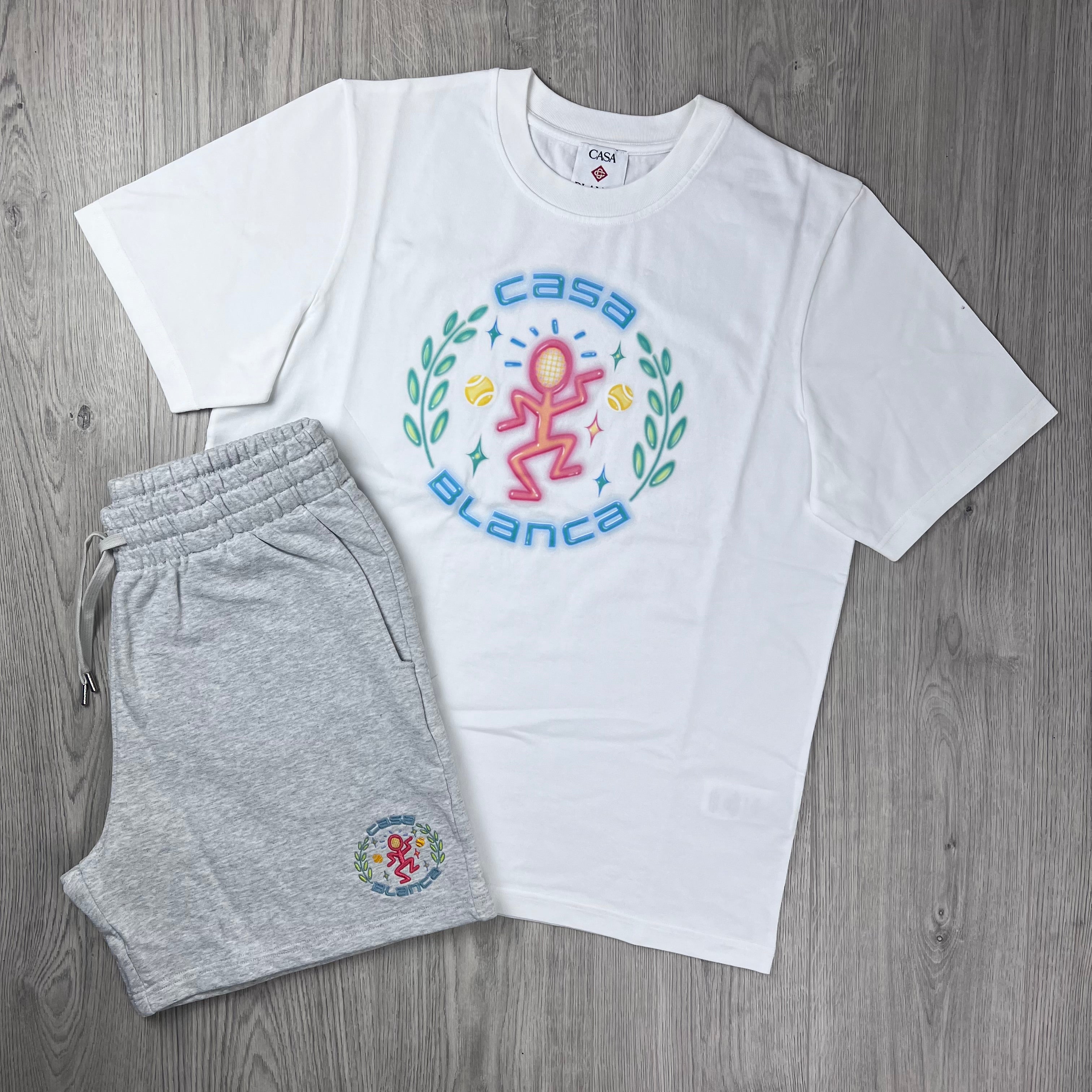 Casablanca 'Dance Joy' Set - White/Grey