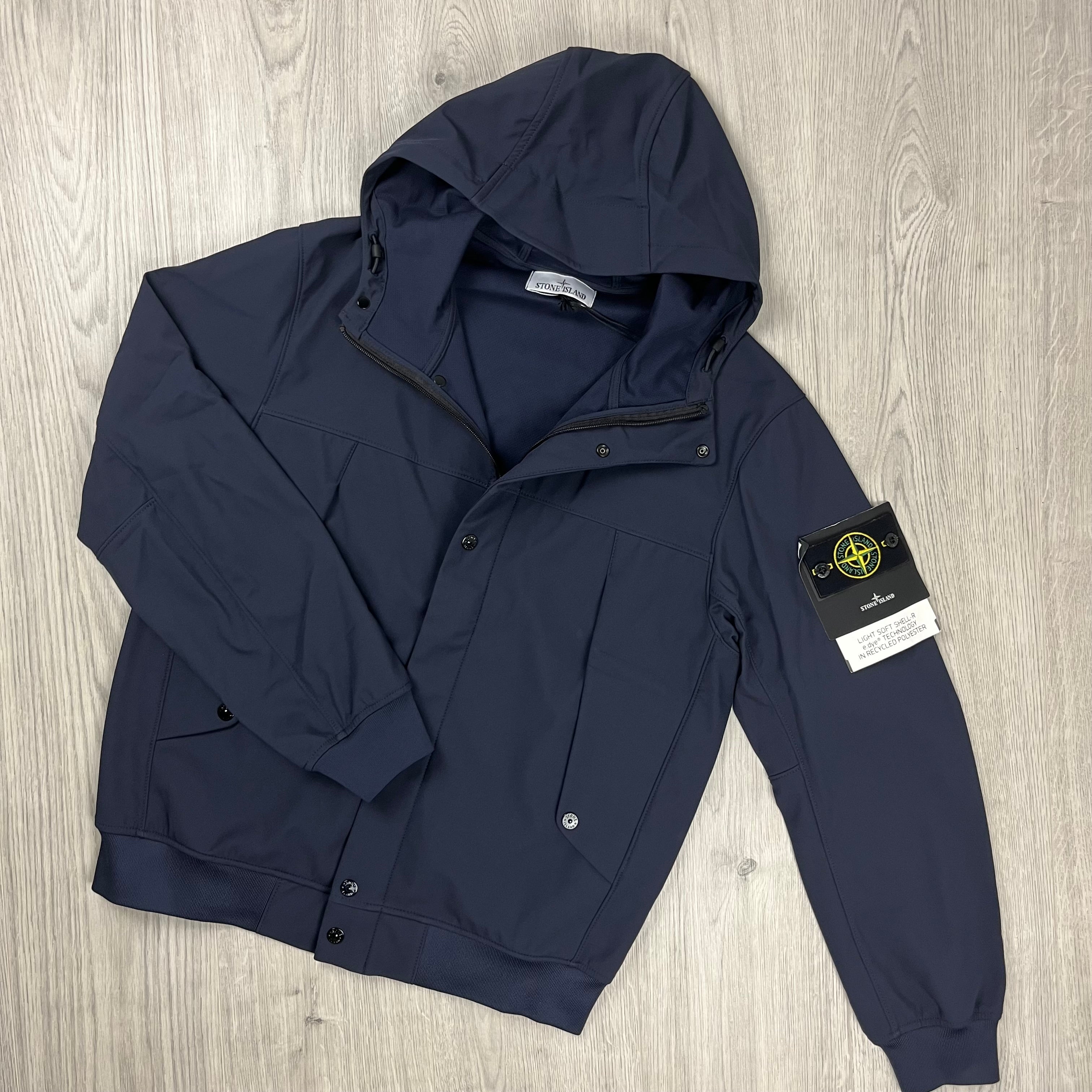 Stone Island Shell Jacket - Navy