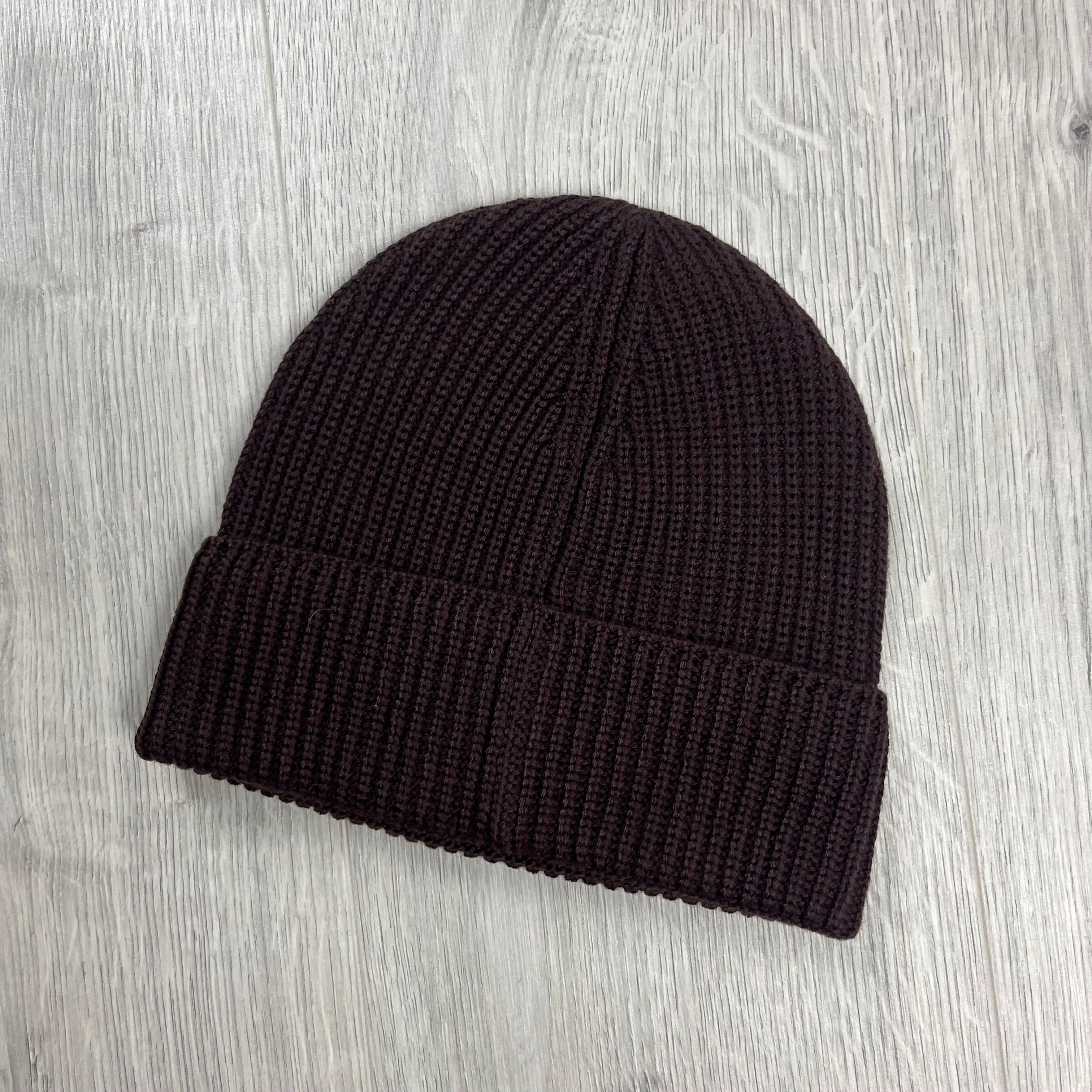 CP Company Metropolis Beanie - Rum Raisin