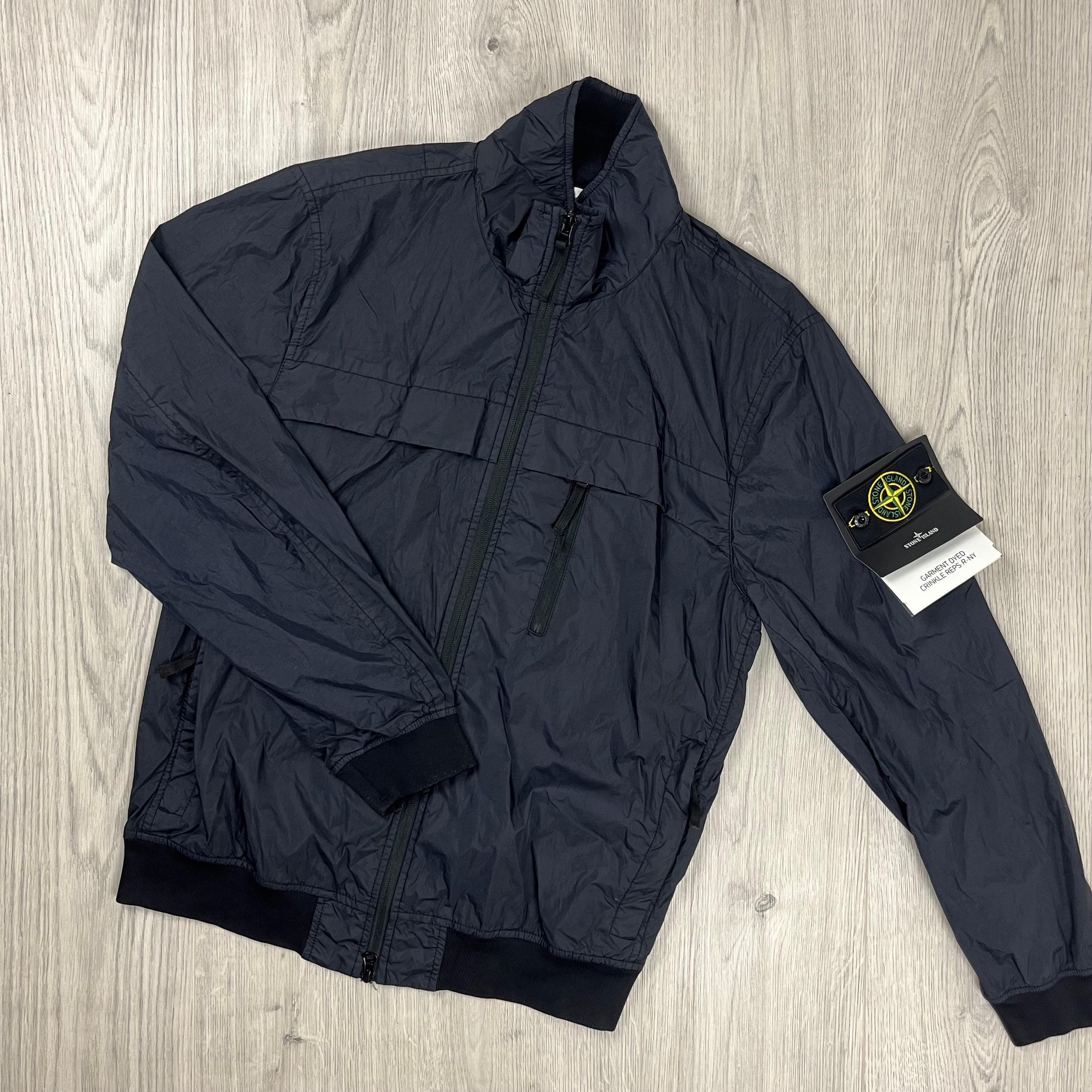 Stone Island Crinkle Reps R-NY Jacket - Navy