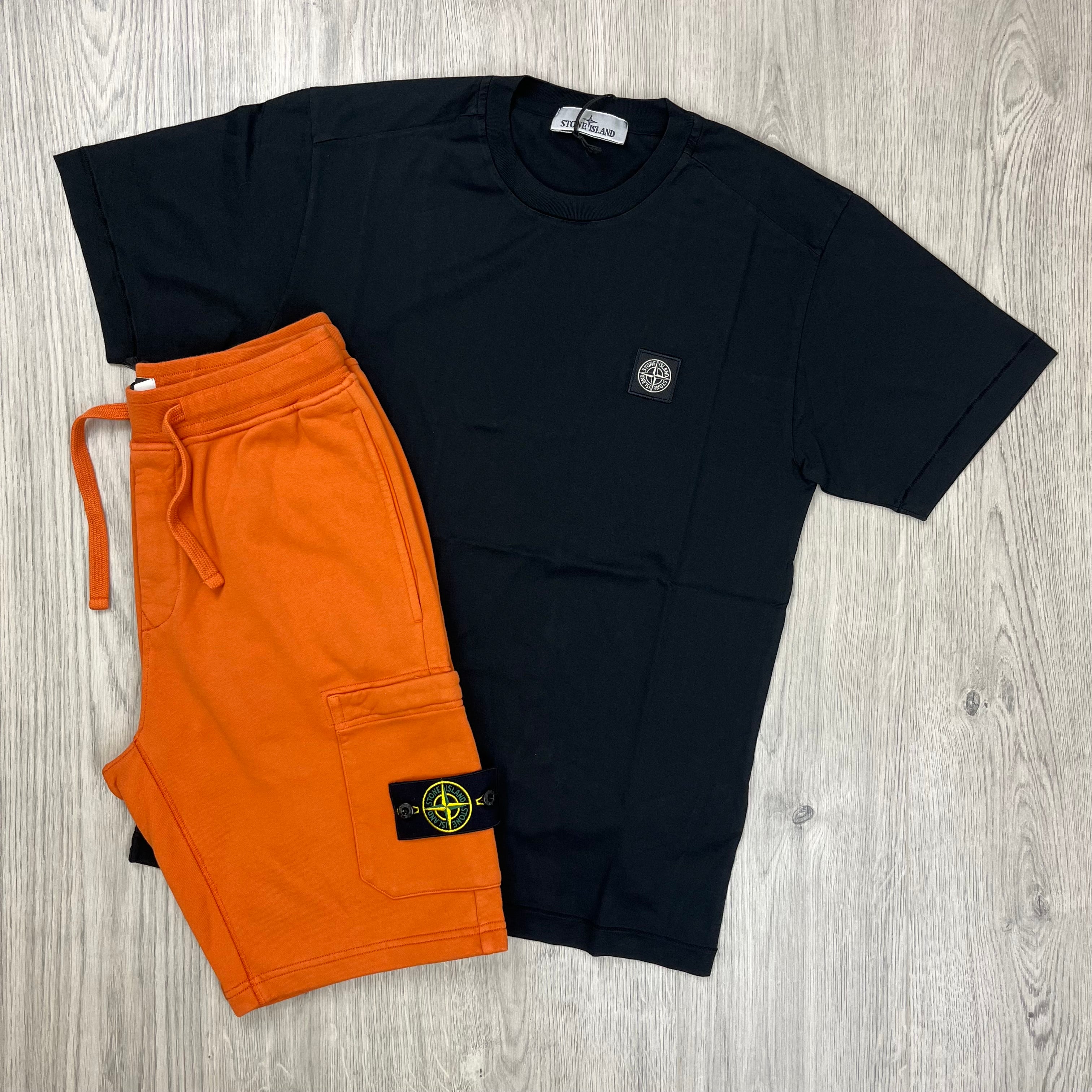 Stone Island Set - Black/Orange