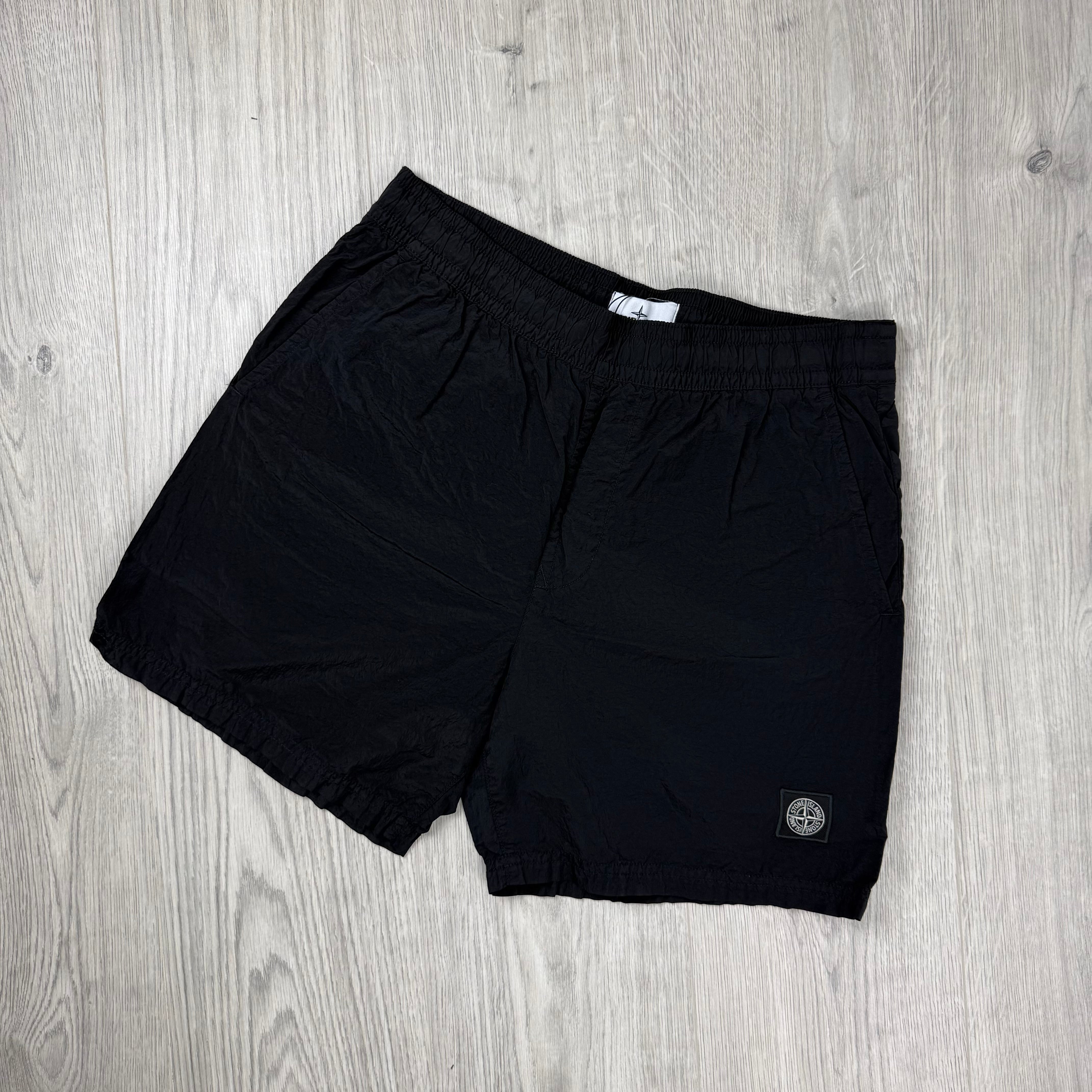 Stone Island Swim Shorts - Black