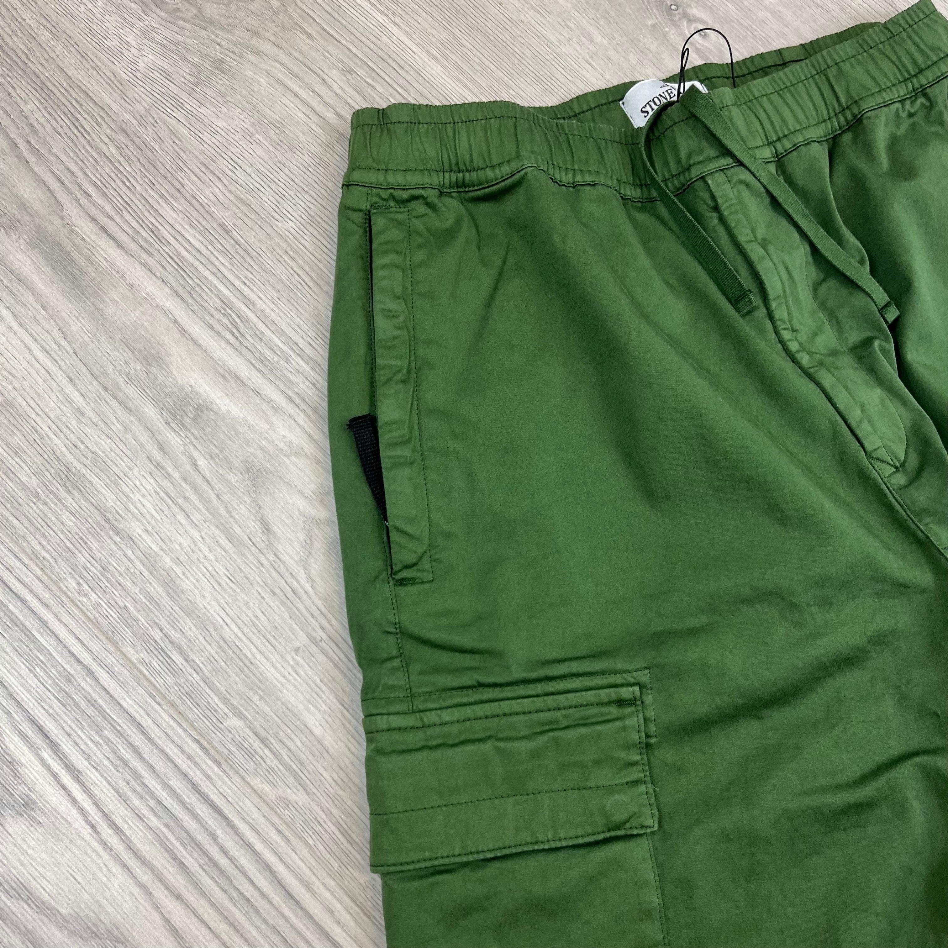 Stone Island Cargo Trousers - Olive