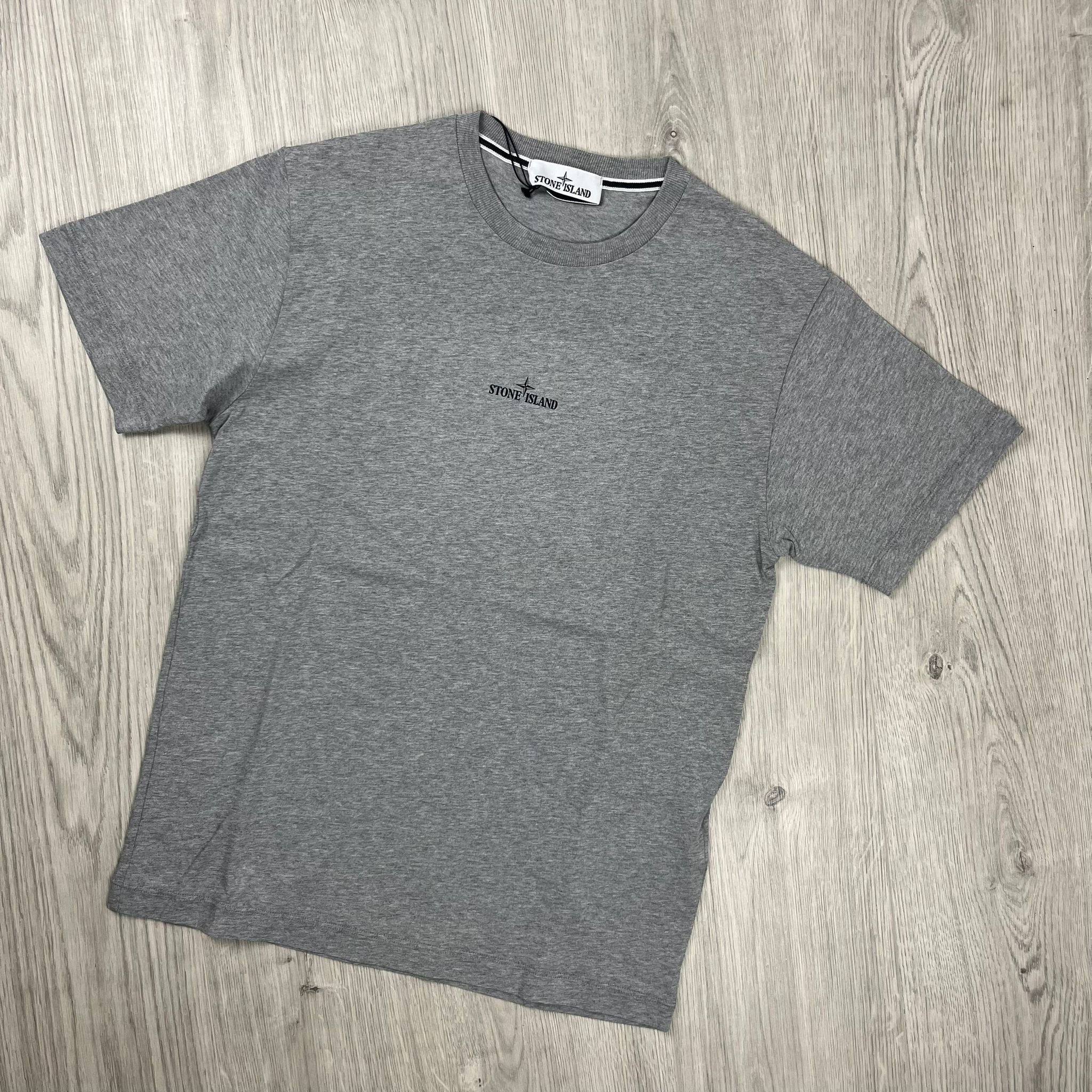 Stone Island Printed T-Shirt - Grey