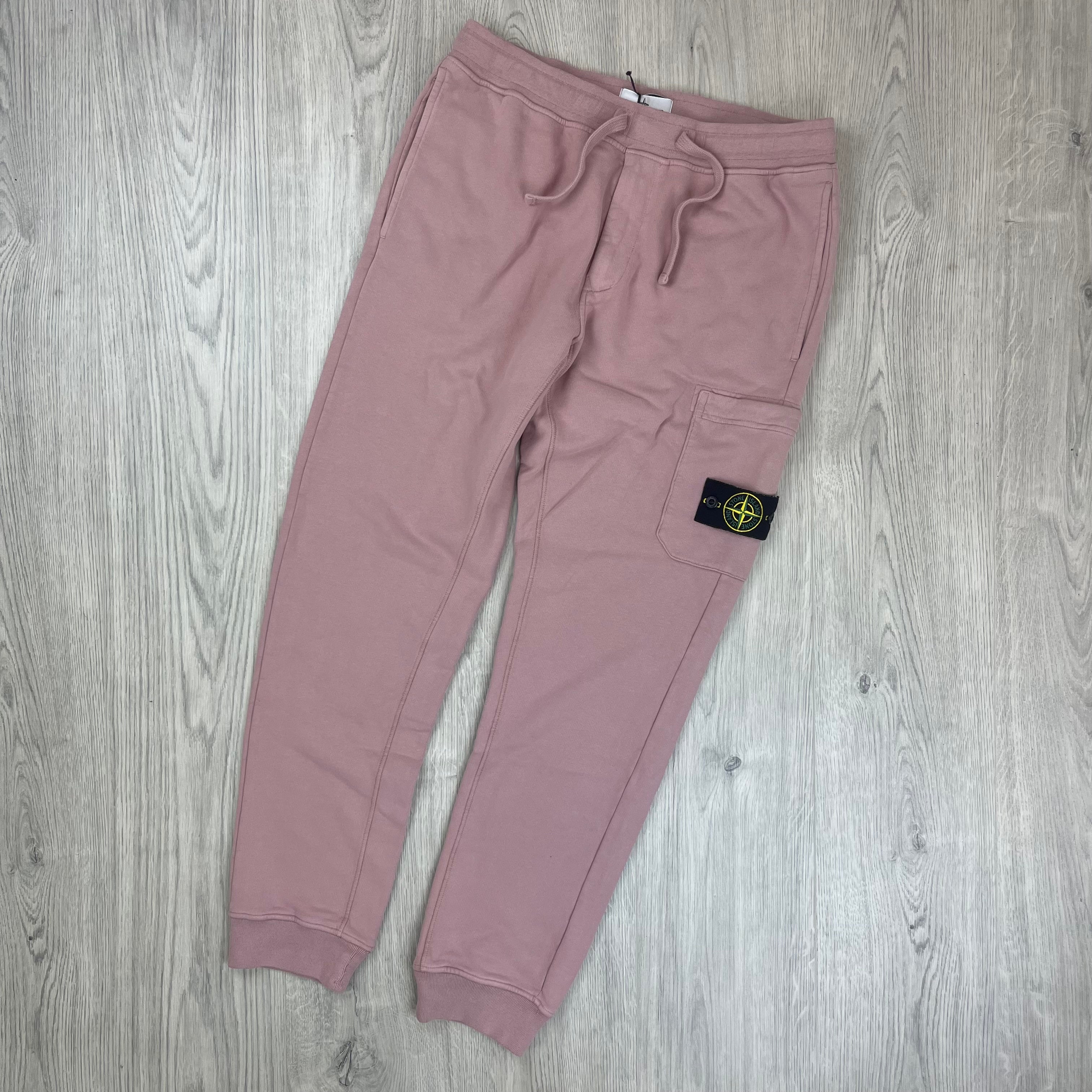 Stone Island Dyed Sweatpants - Rose