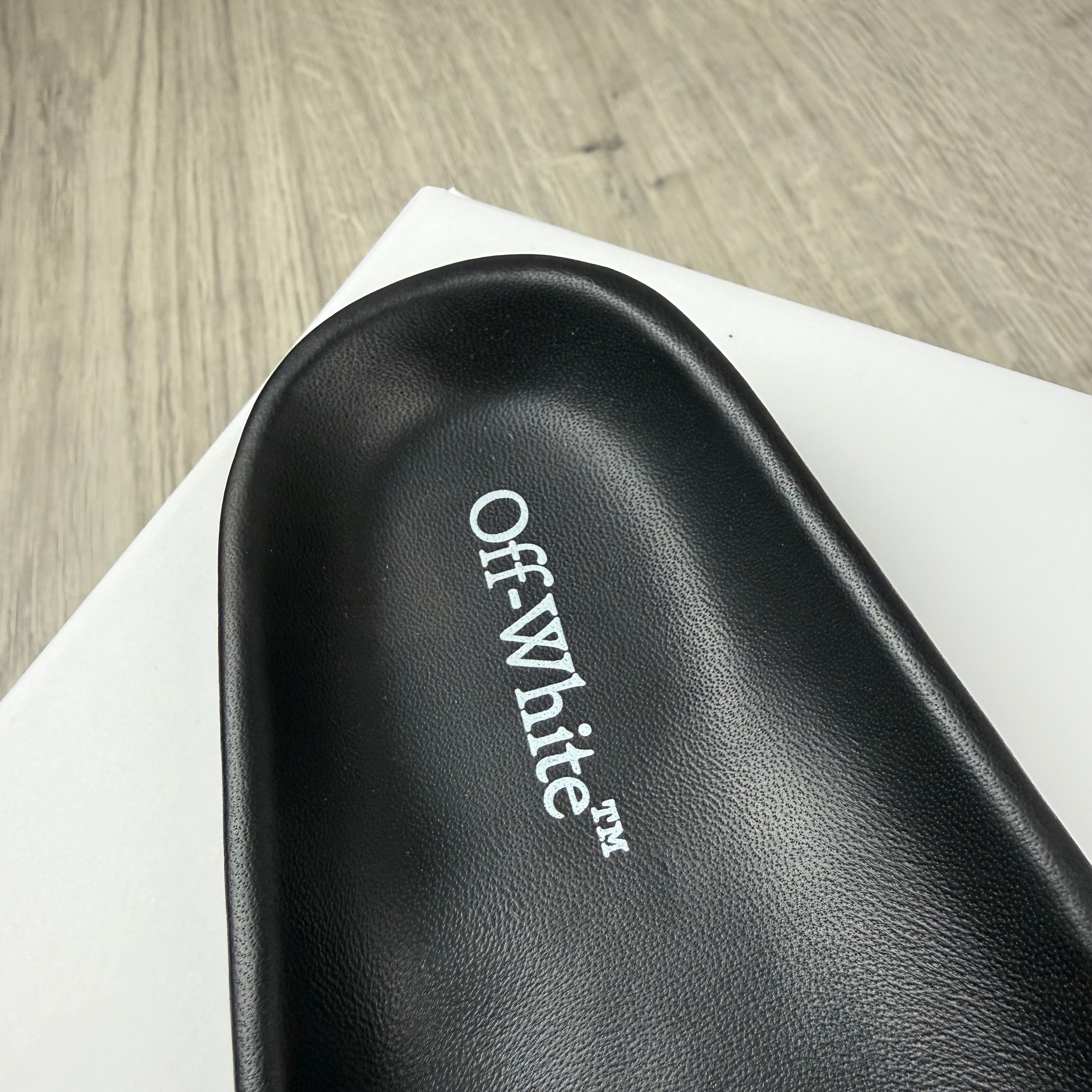 Off-White 'Industrial Belt' Slides - Black