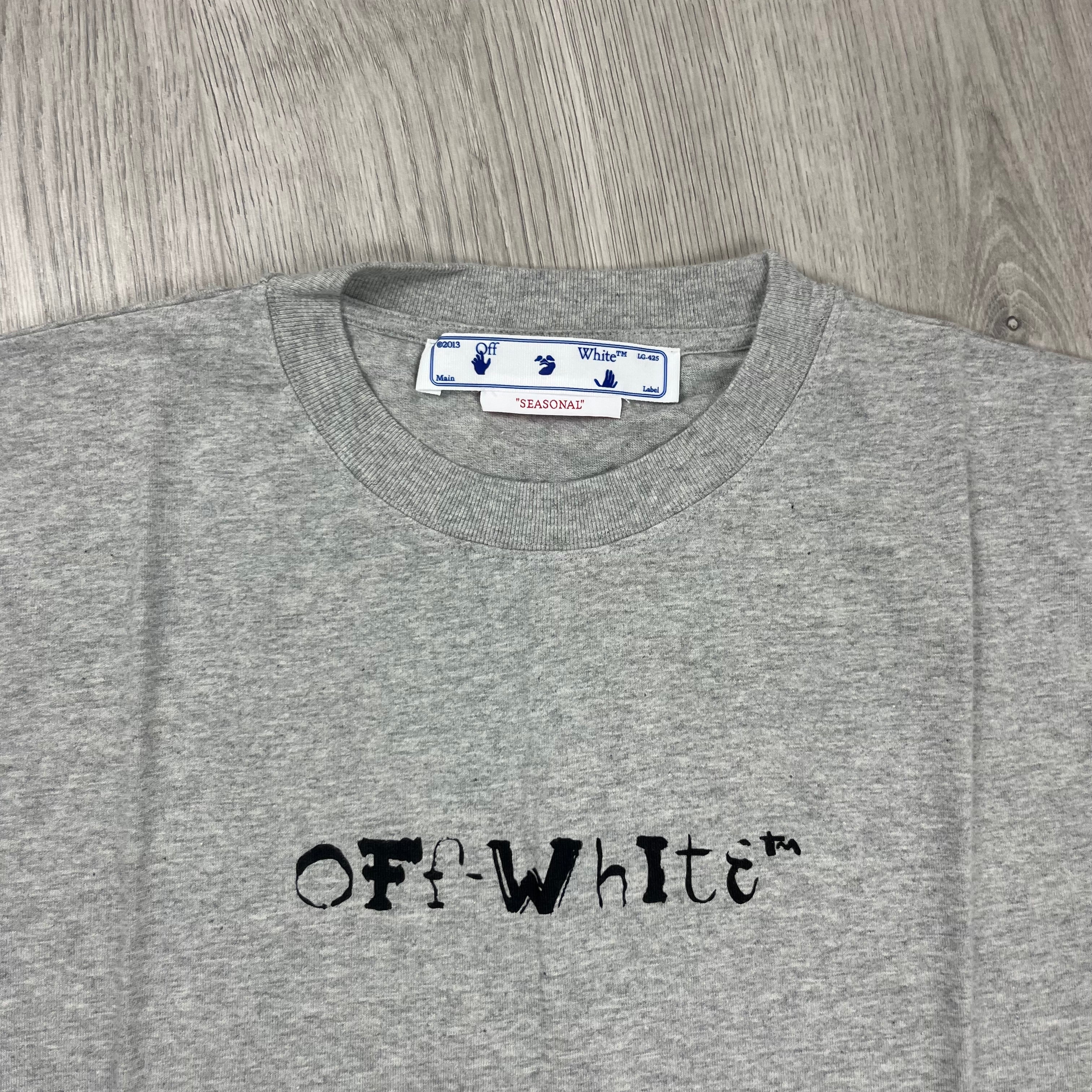 Off-White Faces T-Shirt - Grey