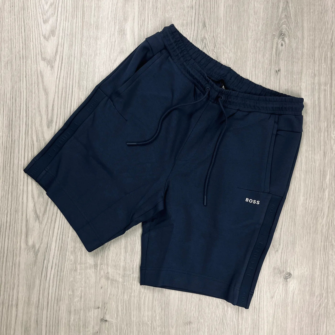 Hugo Boss Tracksuit in Navy Blue. On sale at Open Attire.