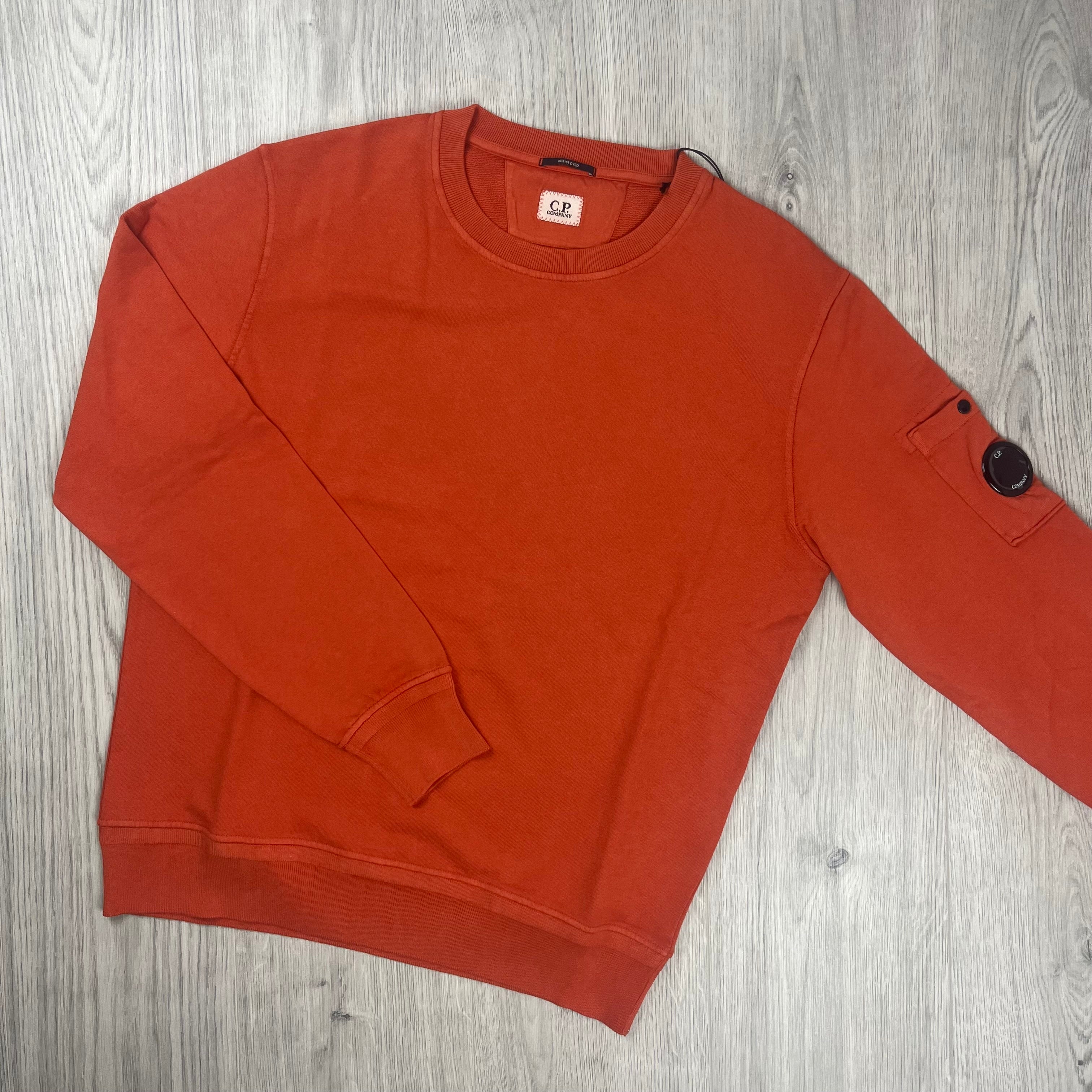 CP Company Dyed Sweatshirt -  Pumpkin