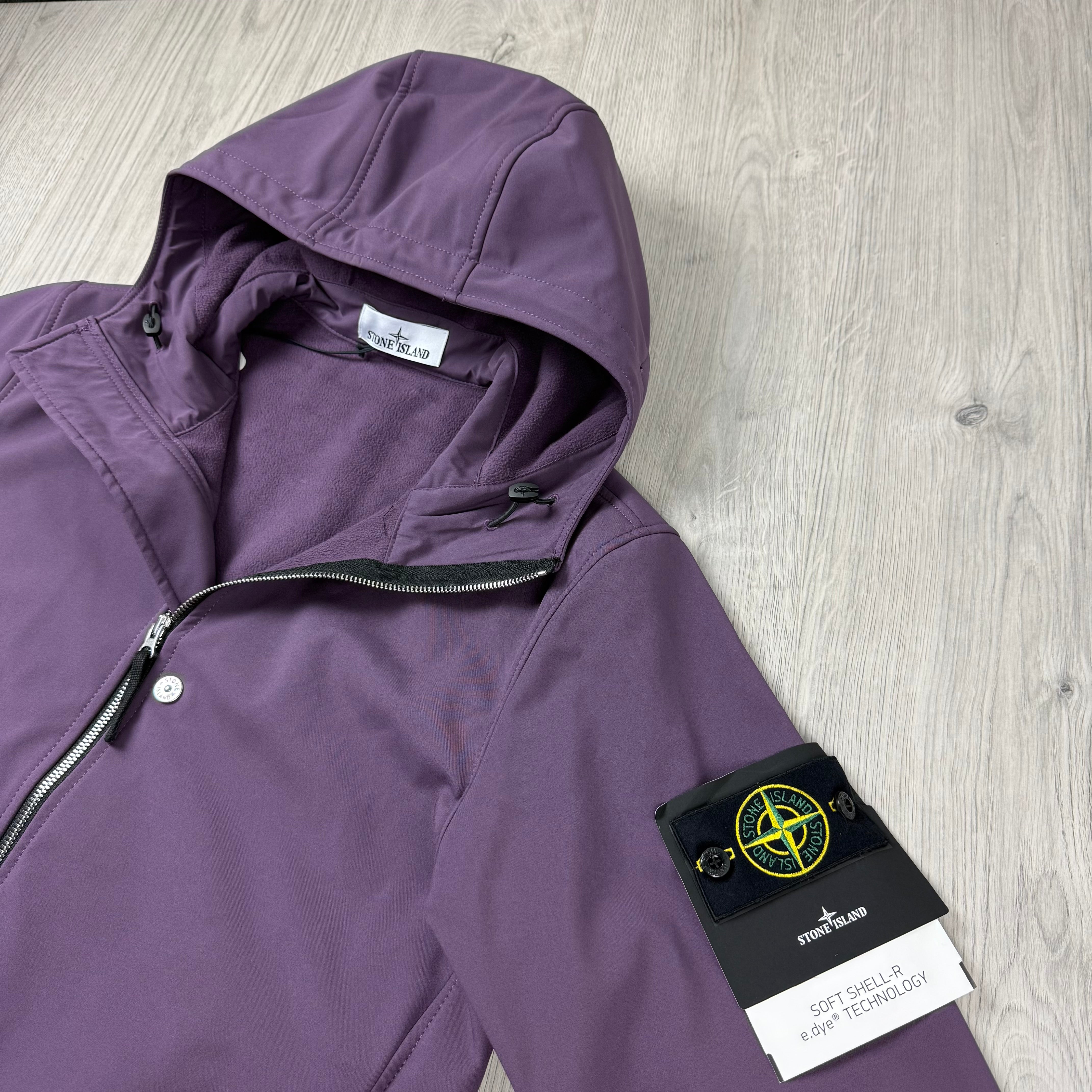 Stone Island Shell Jacket - Amaranth
