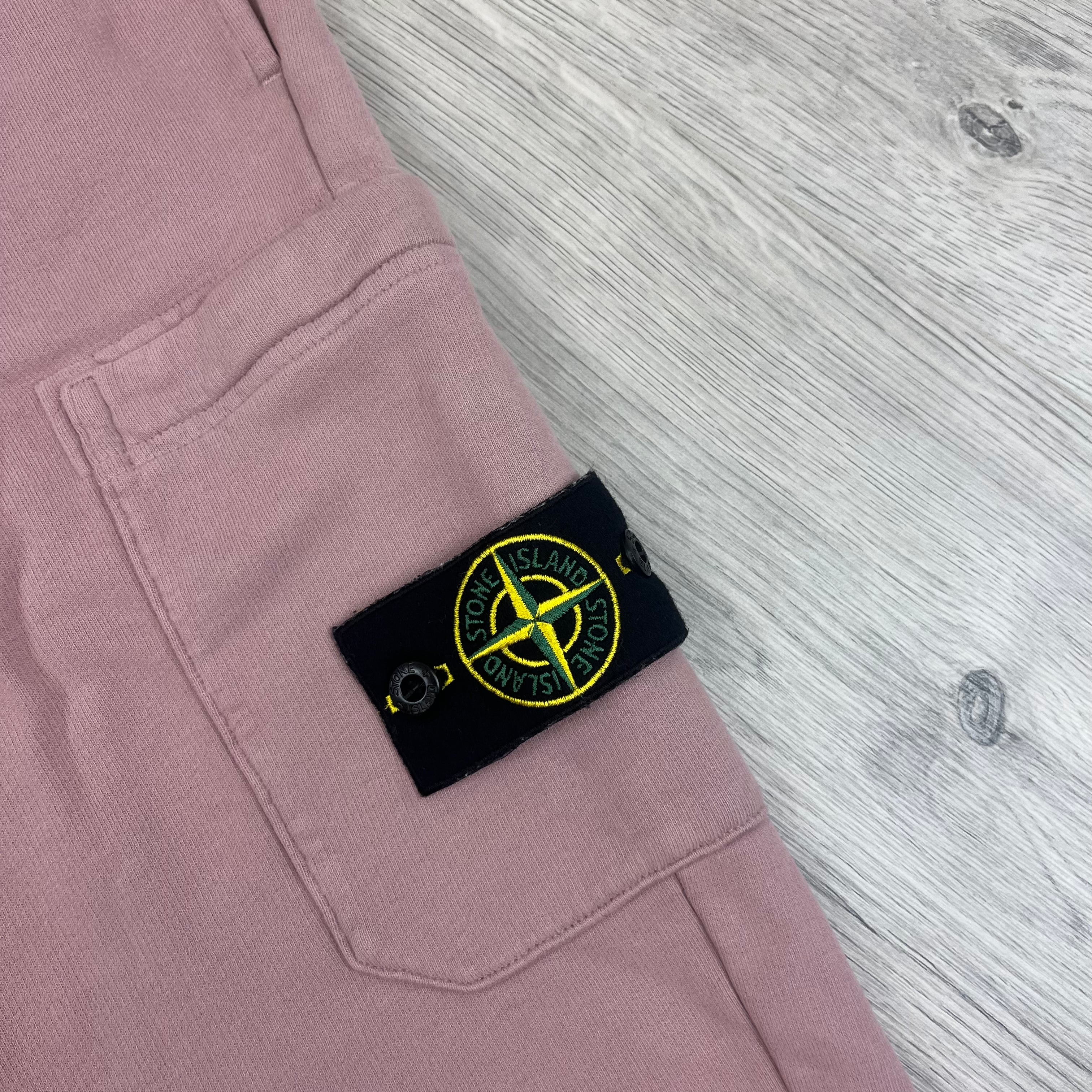 Stone Island Dyed Sweatpants - Rose