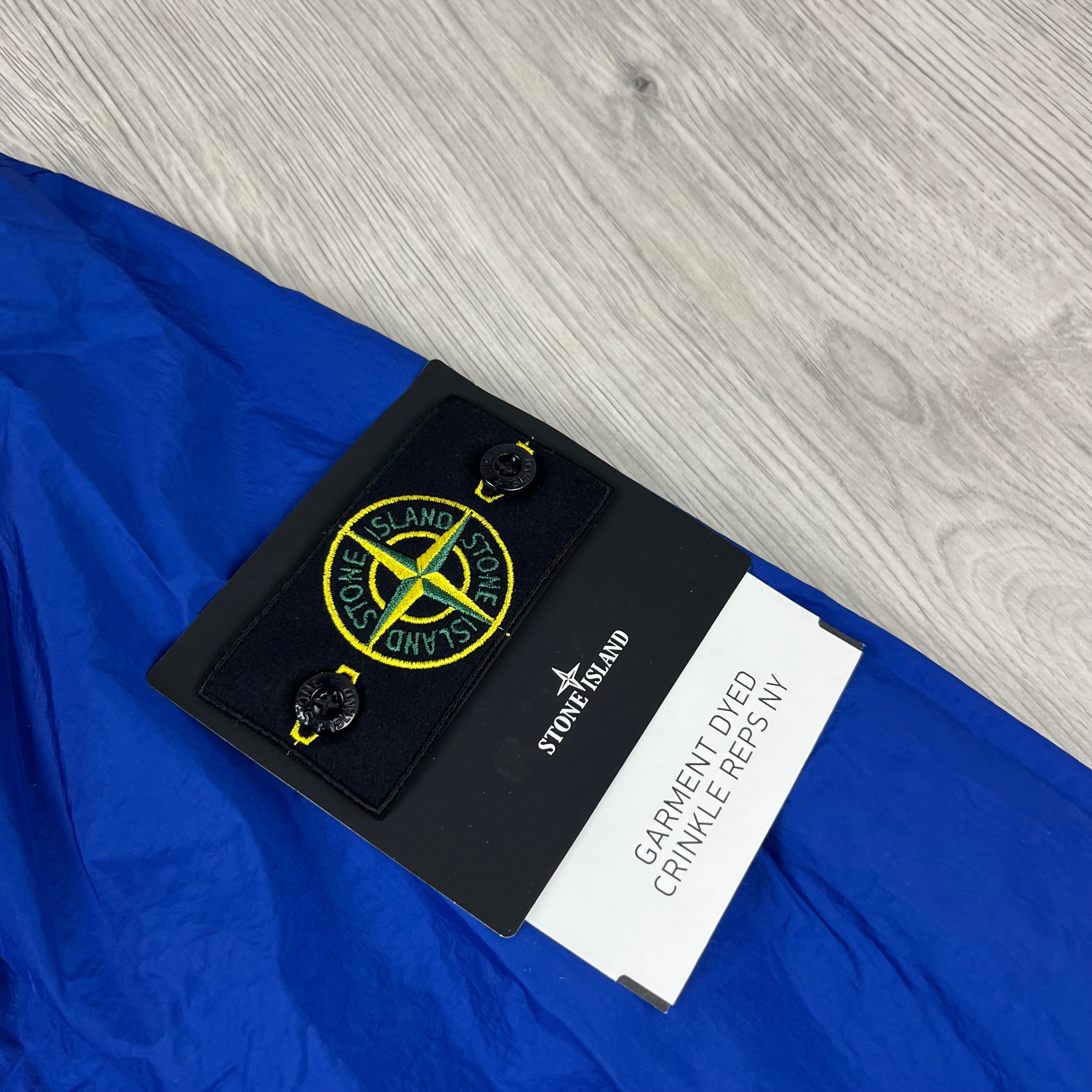 Stone Island Crinkle Reps NY Jacket - Blue