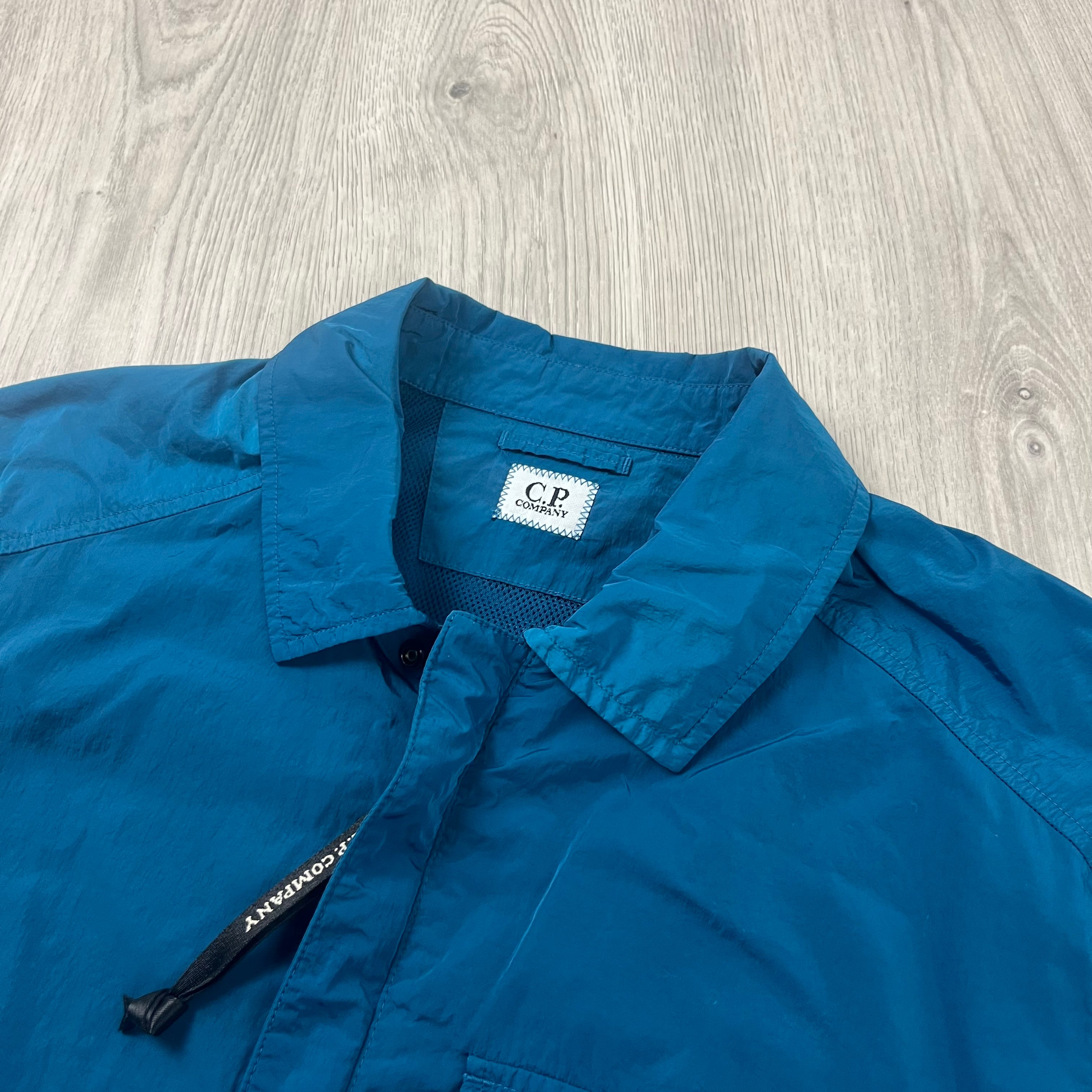 CP Company Chrome Overshirt - Ink Blue