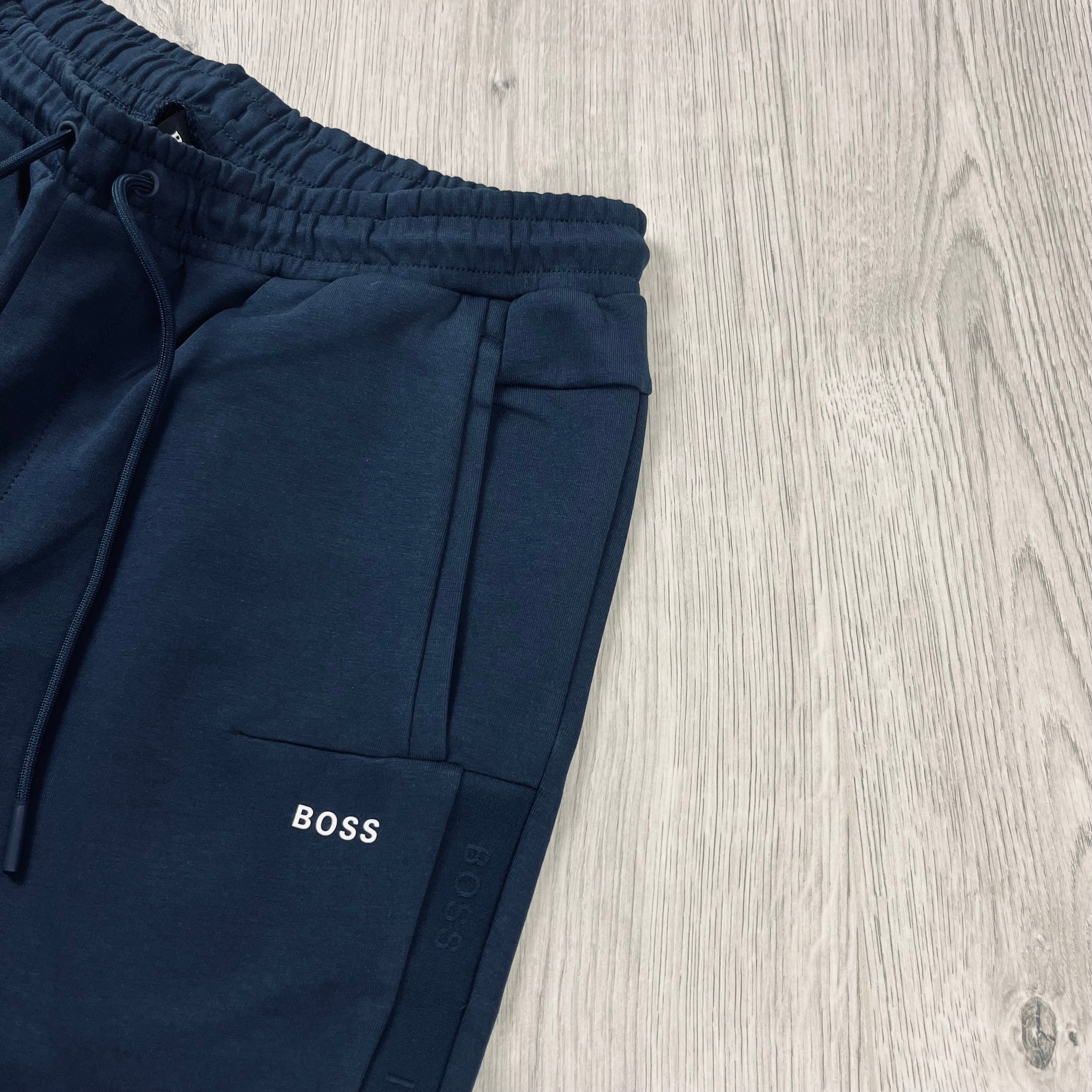 Hugo Boss Jersey Shorts - Navy