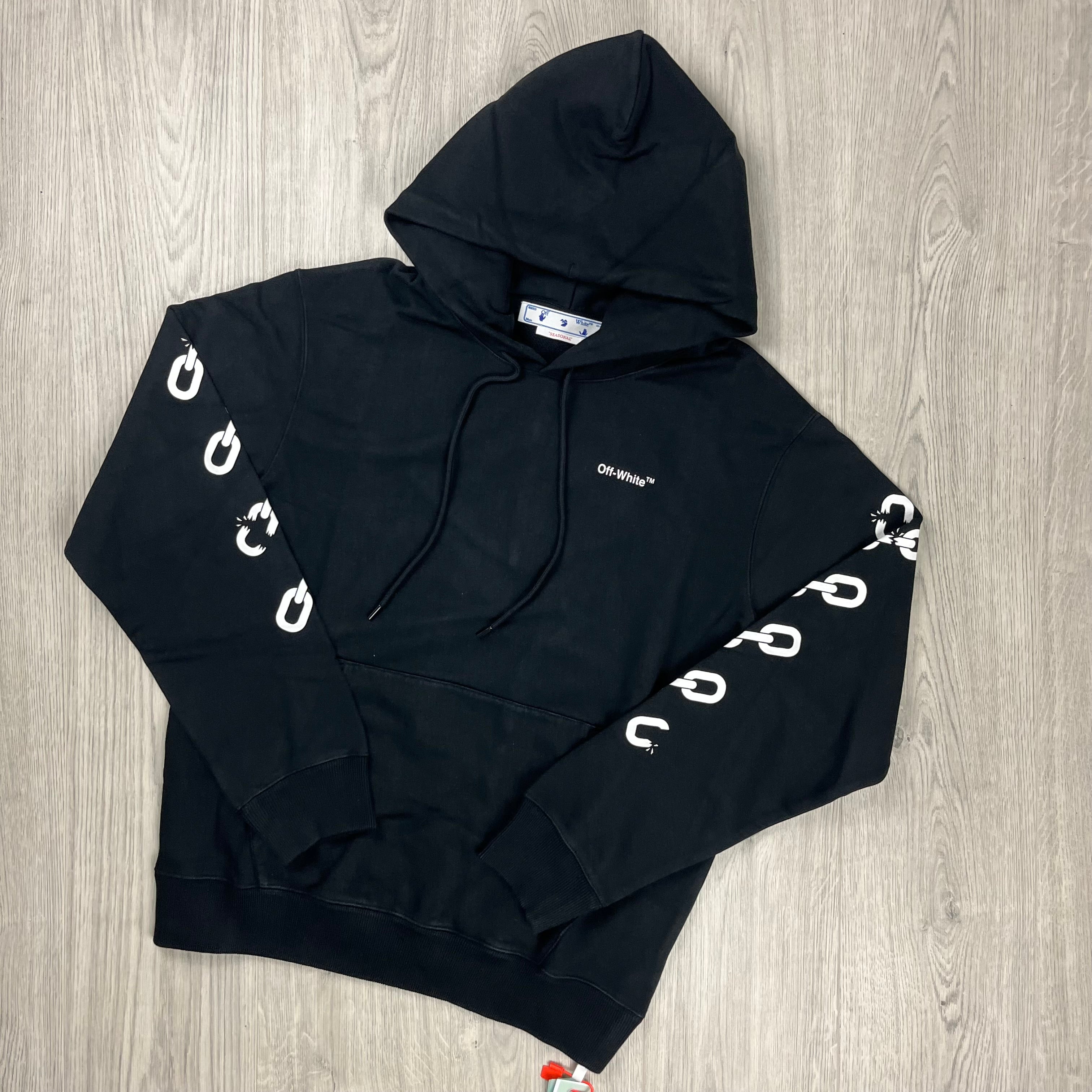 Off-White Chain Hoodie - Black