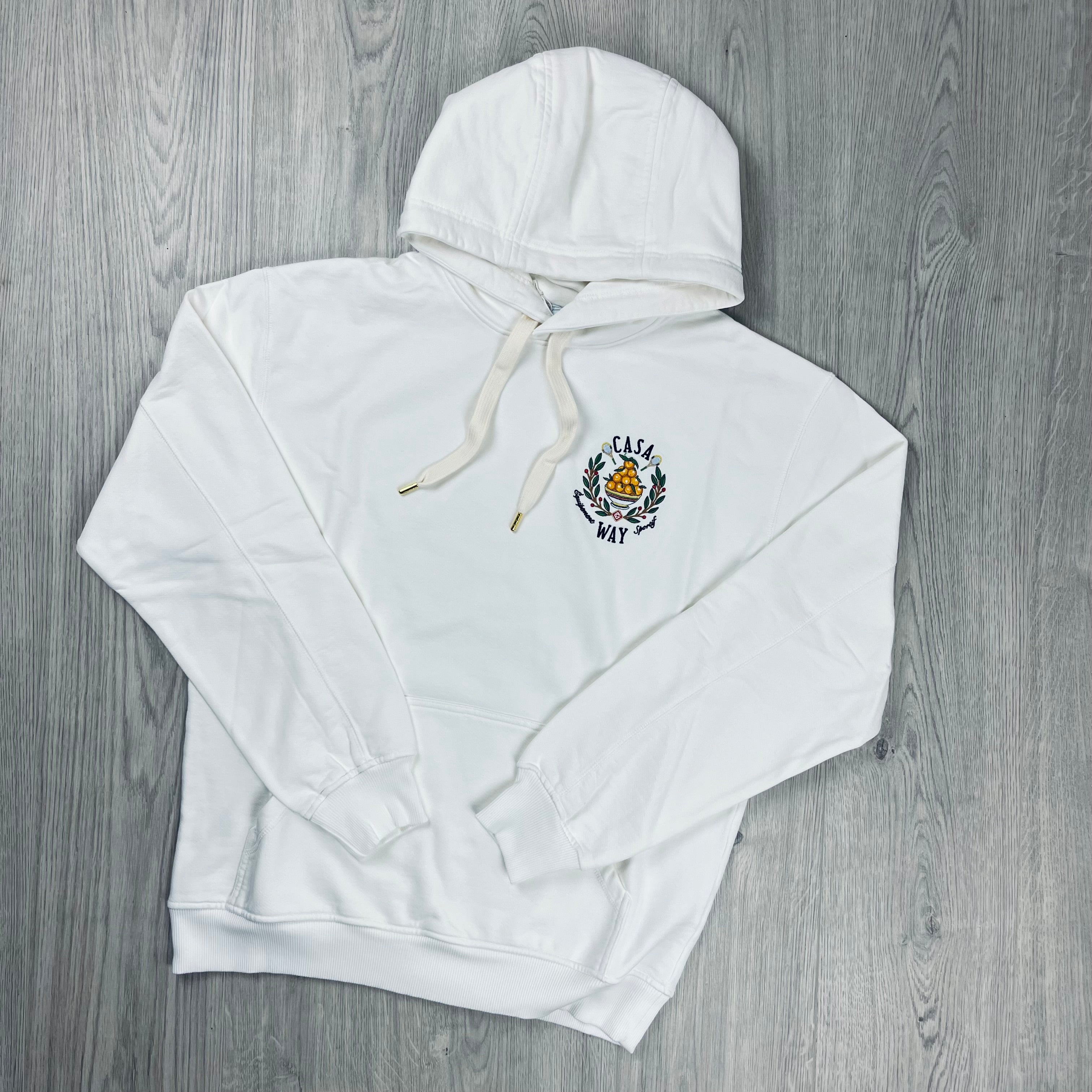 Casablanca Graphic Hoodie - White