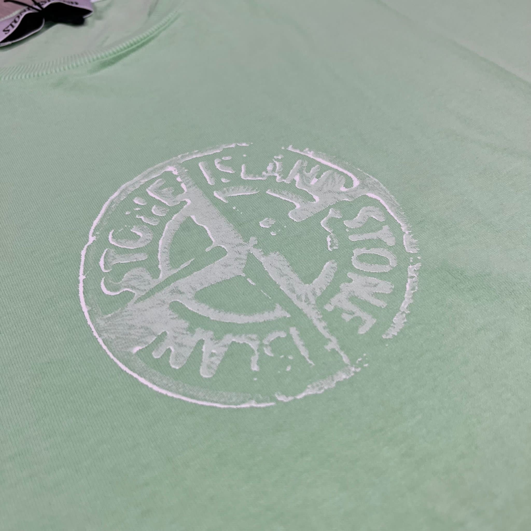 Stone Island Printed T-Shirt - Green