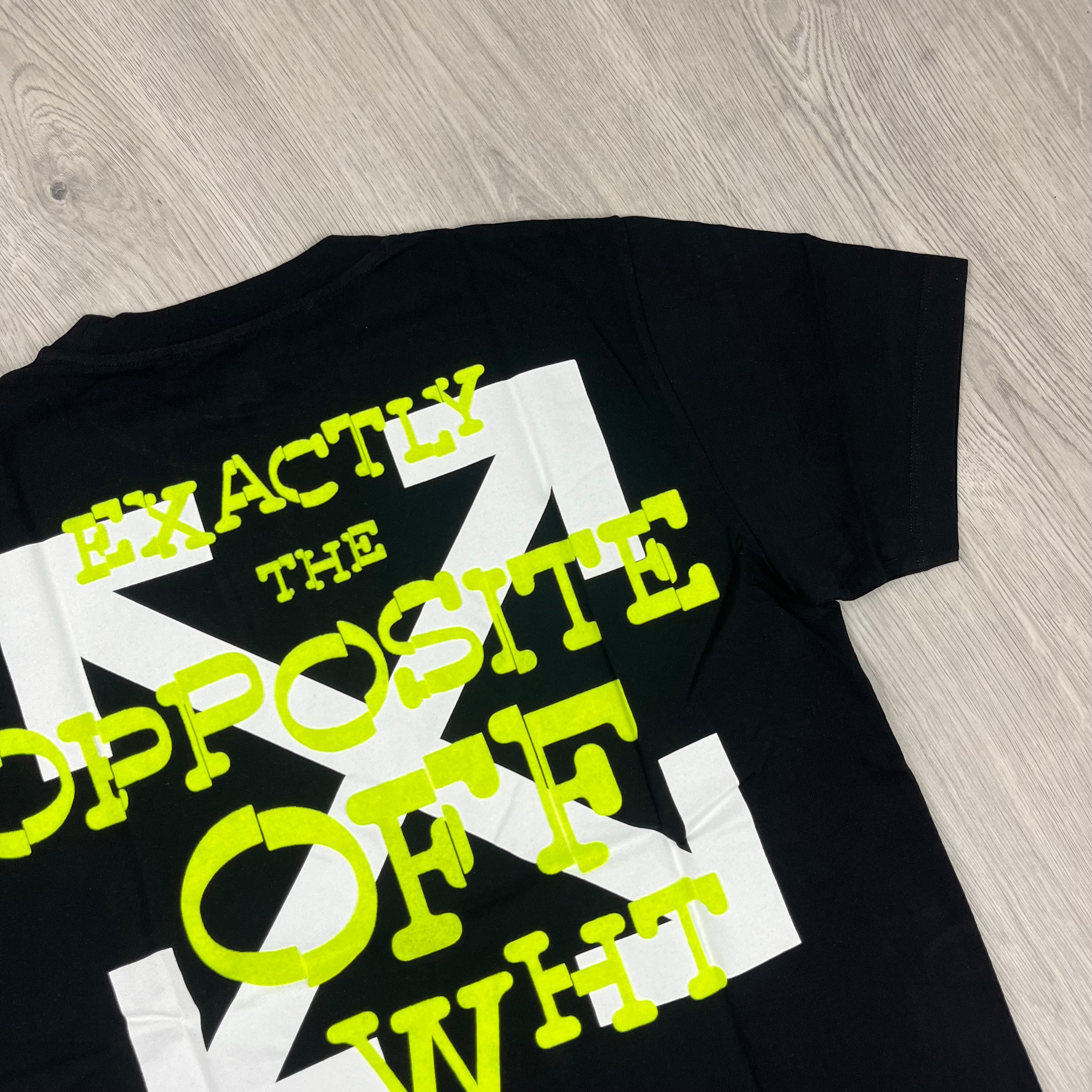 Off-White Opposite T-Shirt - Black