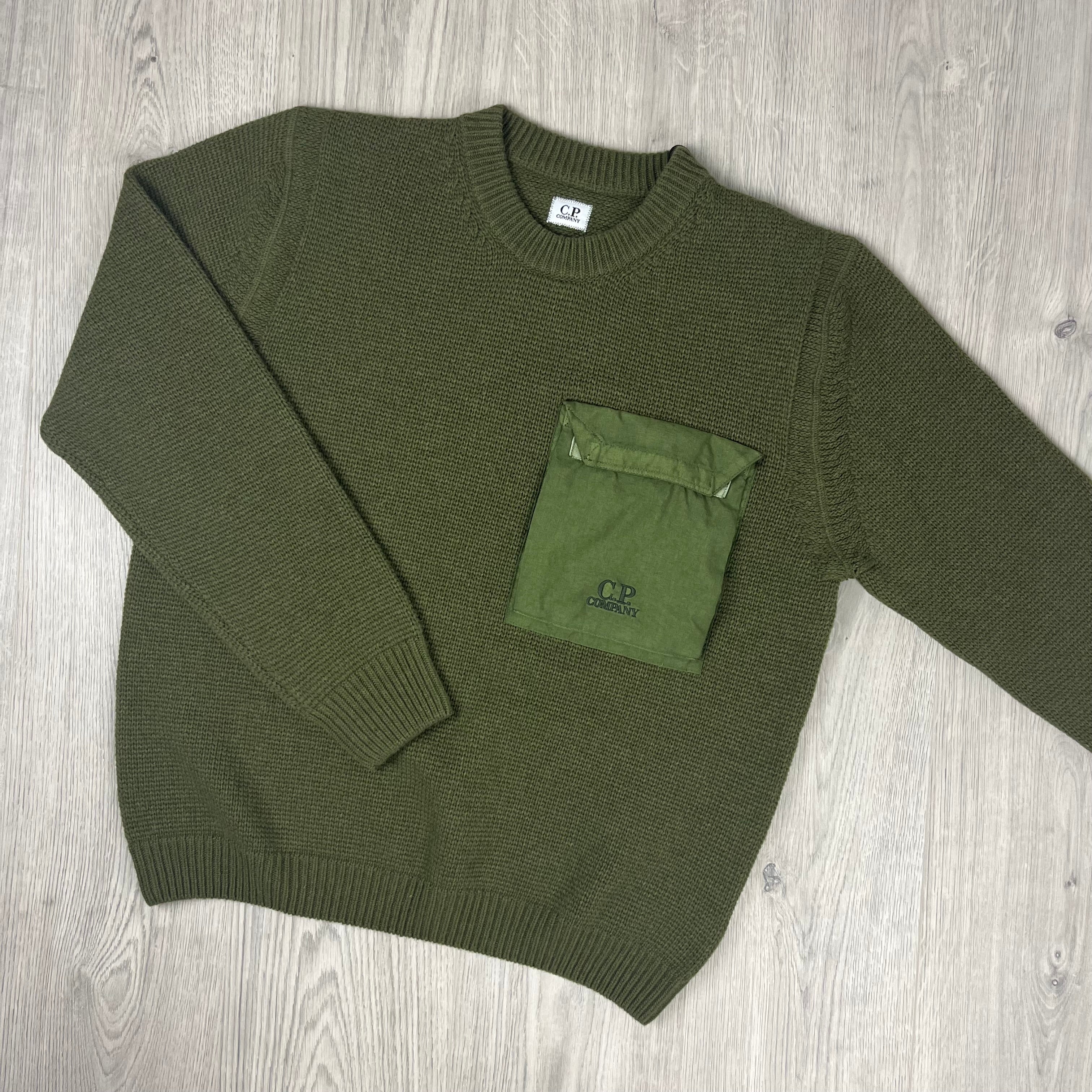 CP Company Knit Sweatshirt - Capers