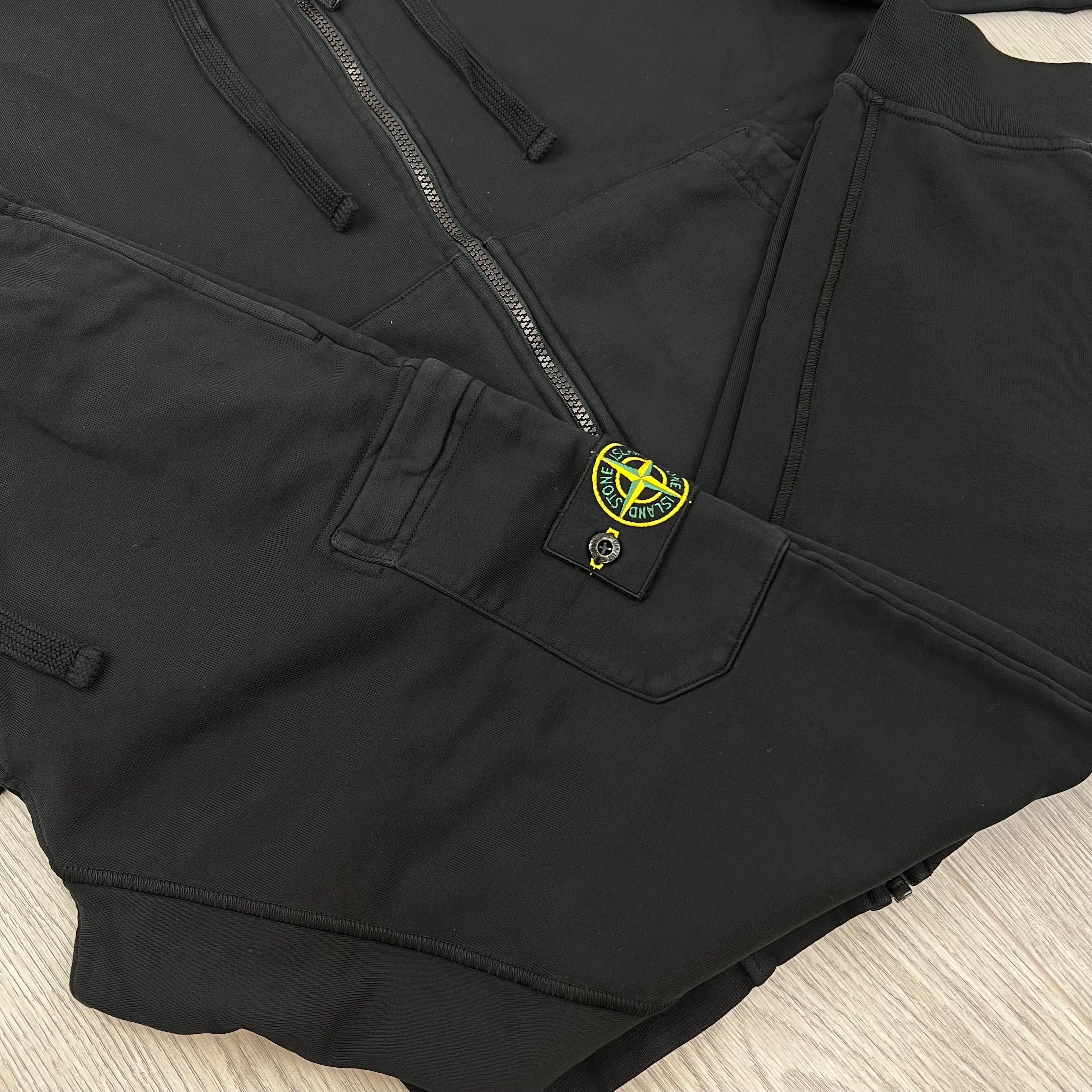Stone Island Tracksuit - Black