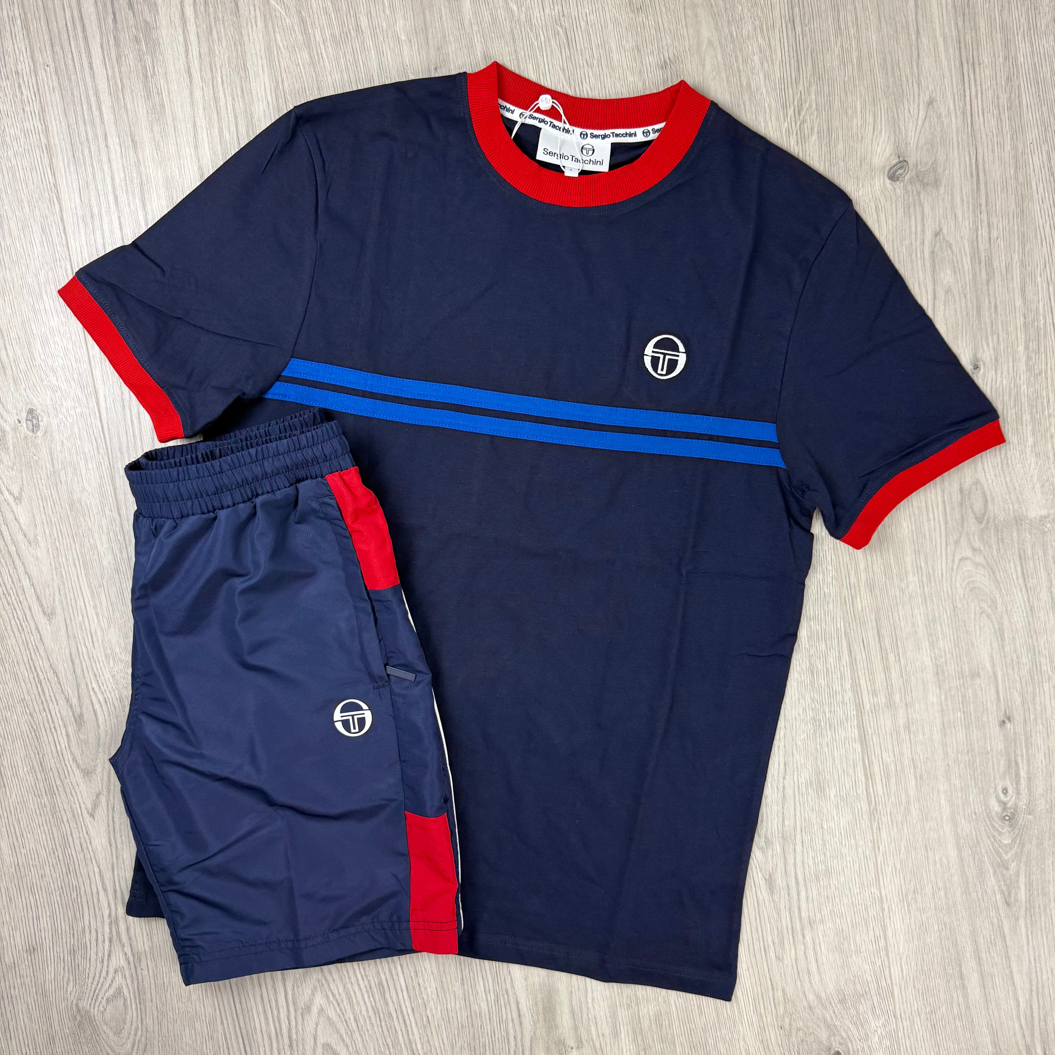 Sergio Tacchini 'Supermac' Set - Navy