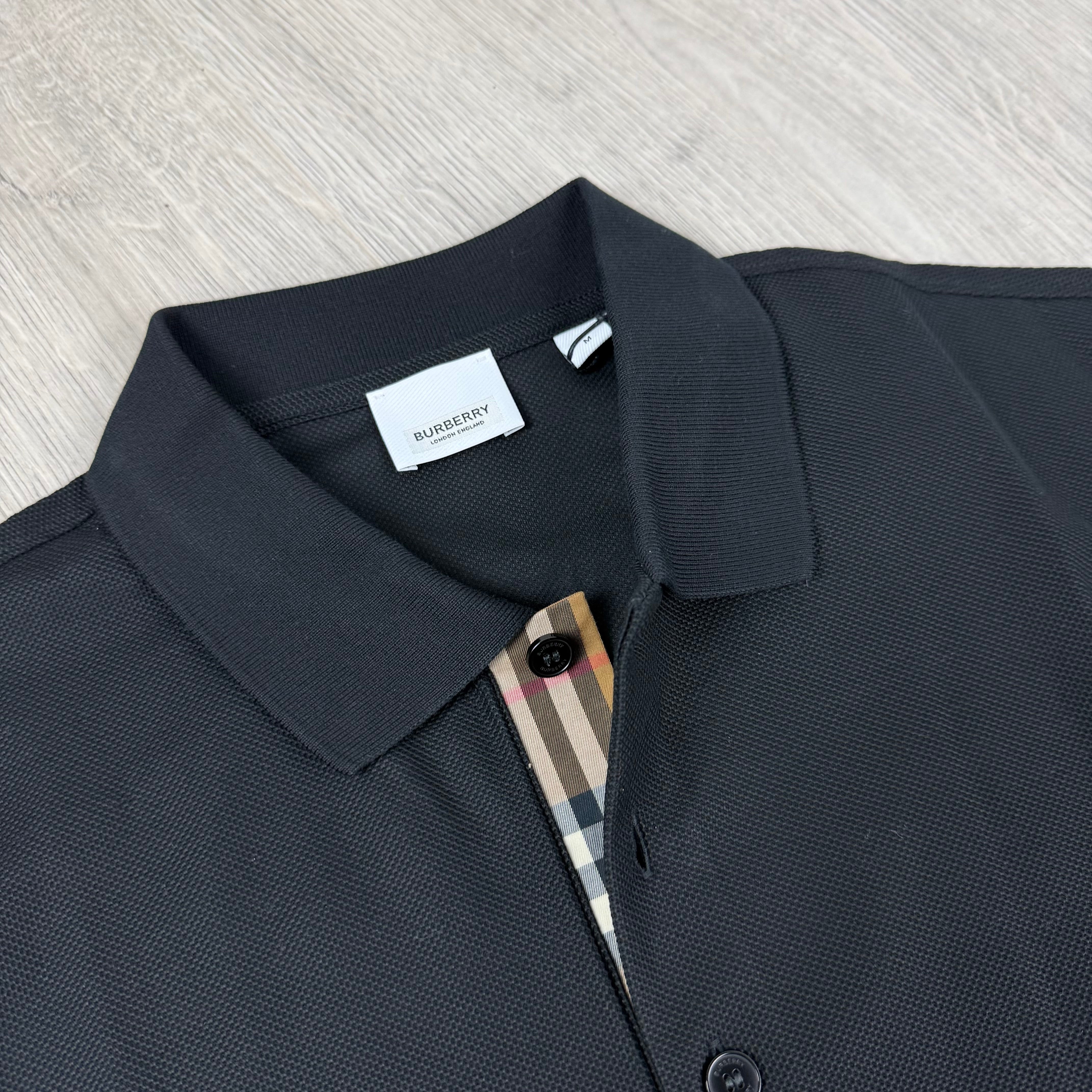 Burberry Hartford Polo Shirt - Black