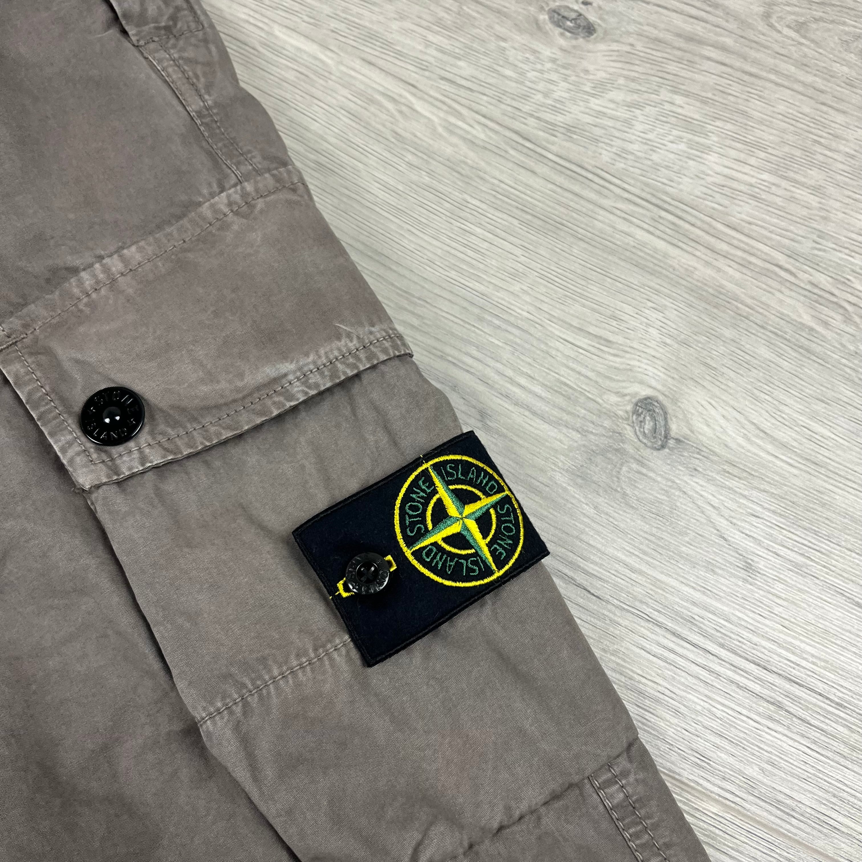 Stone Island Cargo Trousers - Dove Grey