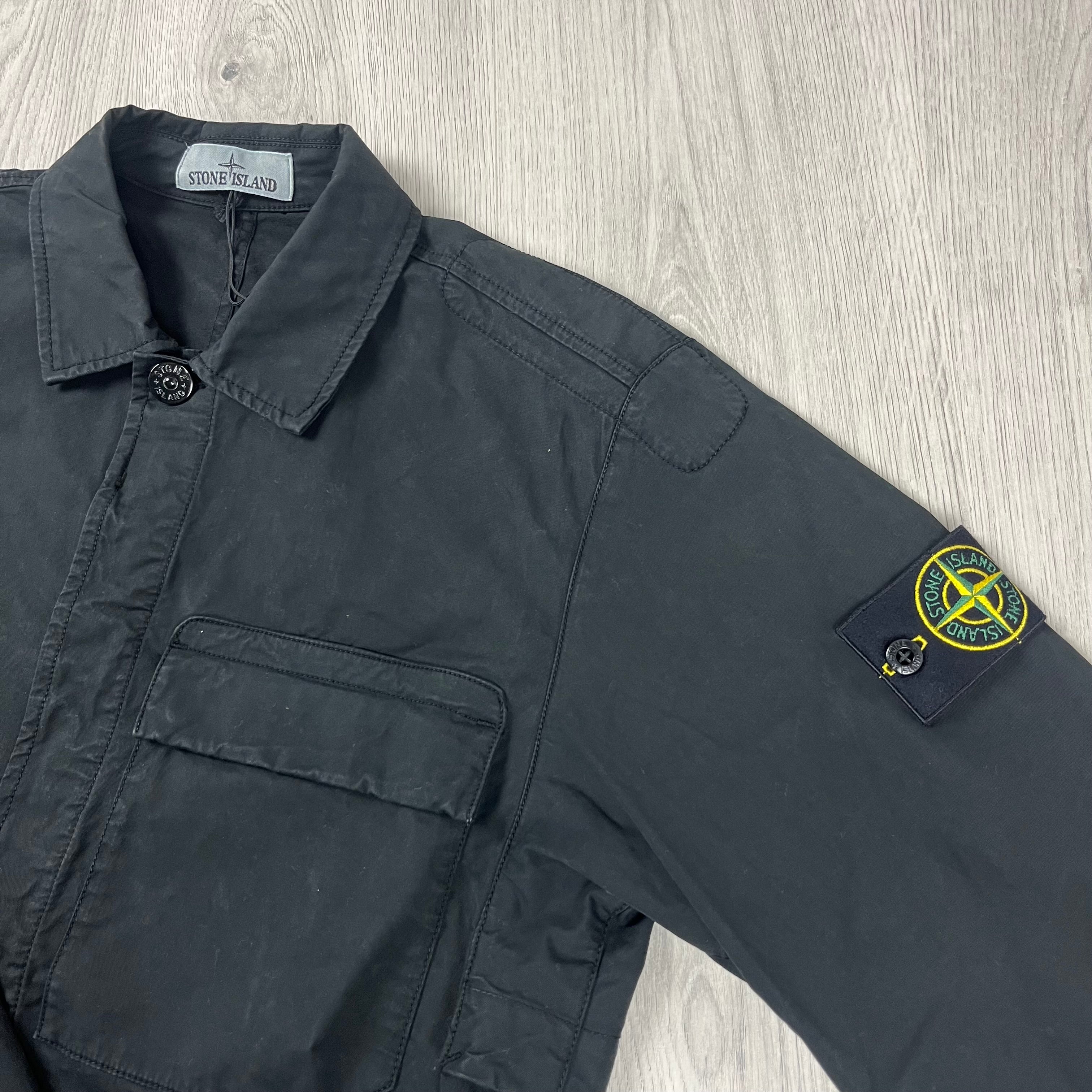 Stone Island Overshirt - Black