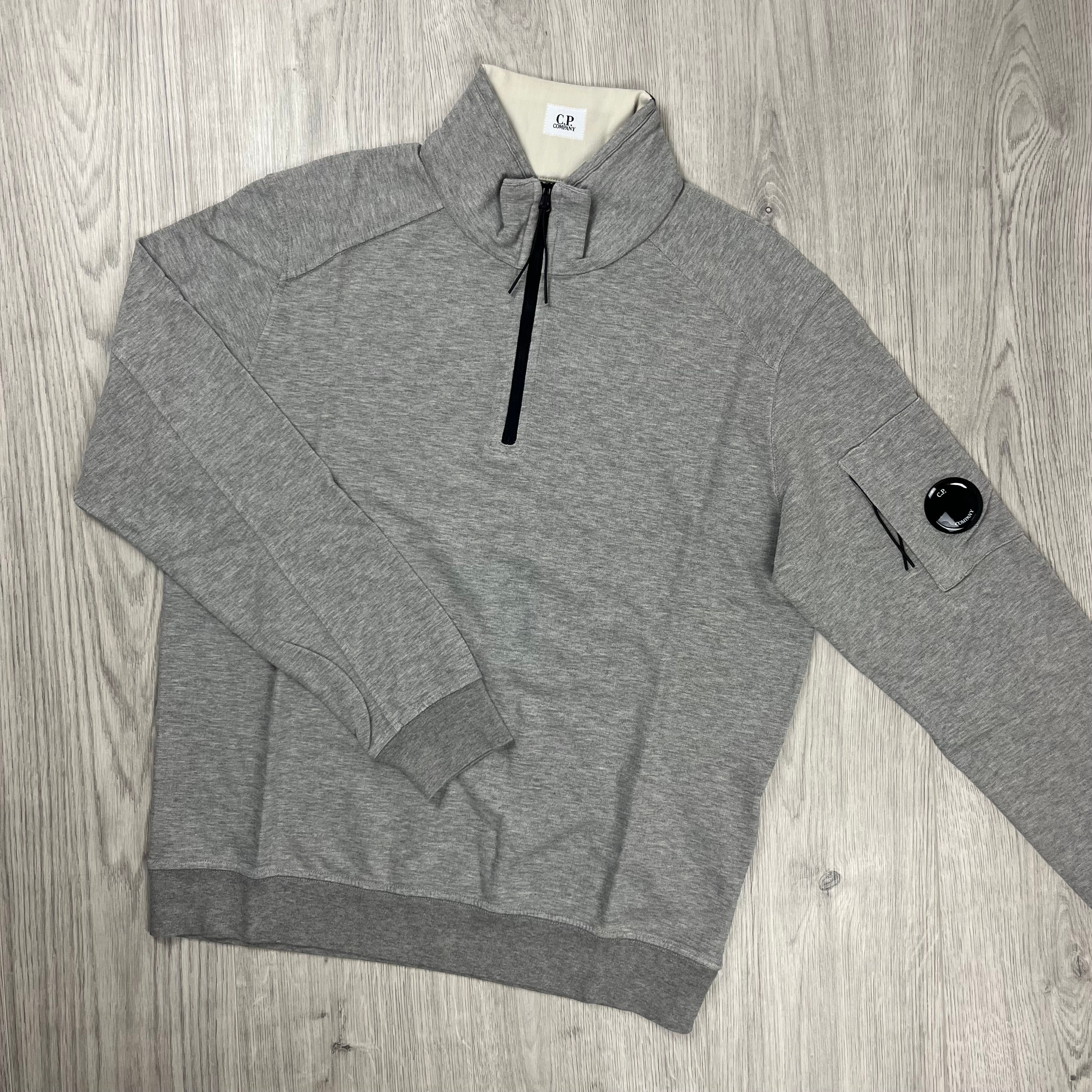 Greystone Melange Fleece from CP Company Tracksuit. On sale at Open Attire.