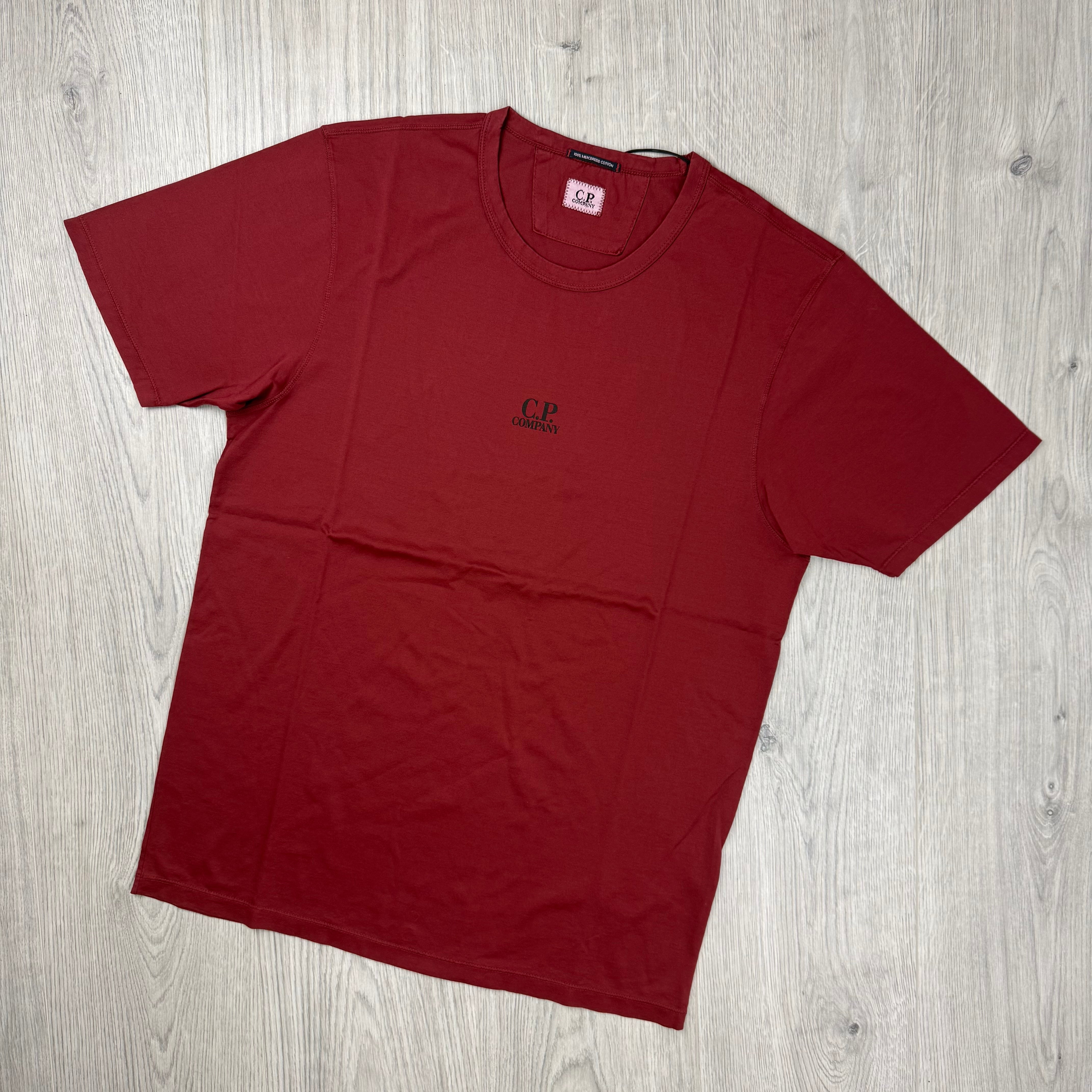 CP Company Patch T-Shirt - Henna