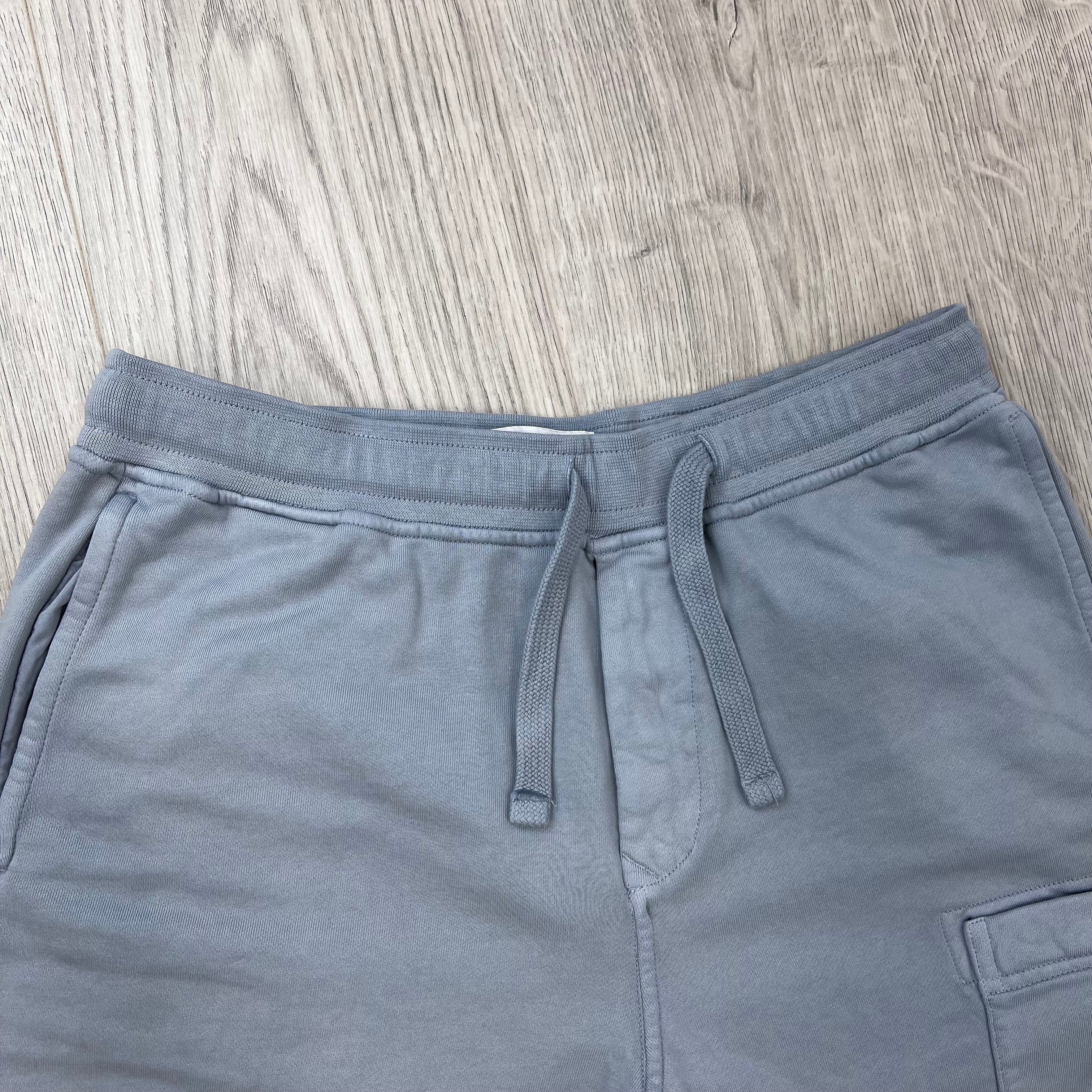 Stone Island Jersey Shorts - Ash Grey