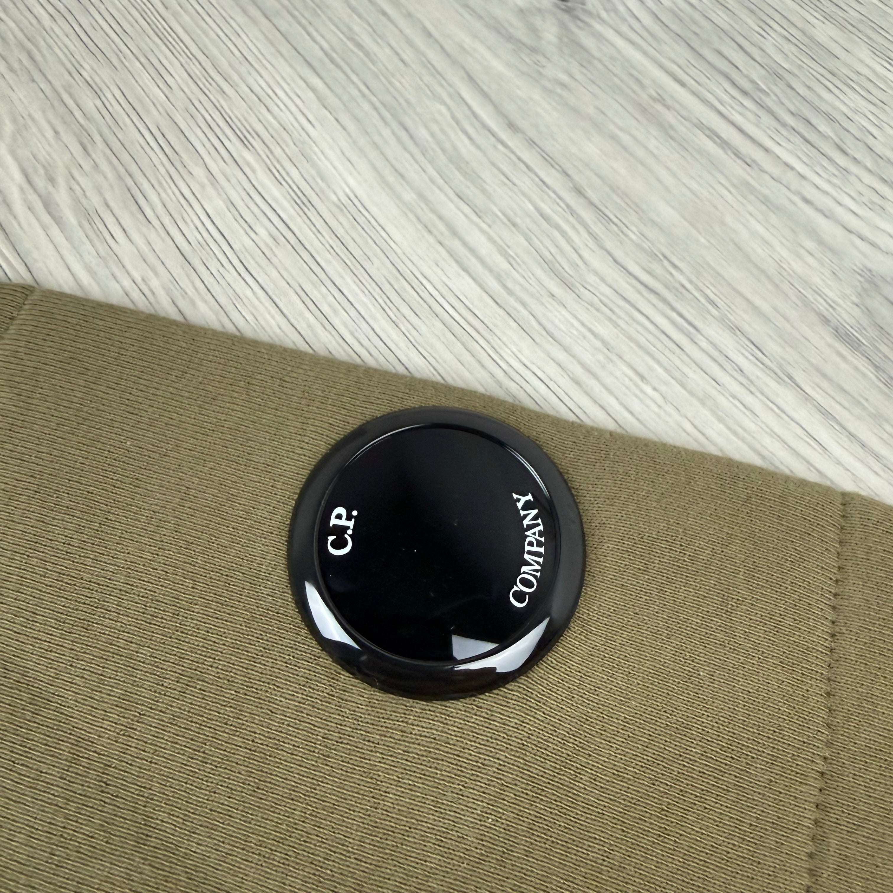 CP Company Raised Fleece Hoodie - Butternut