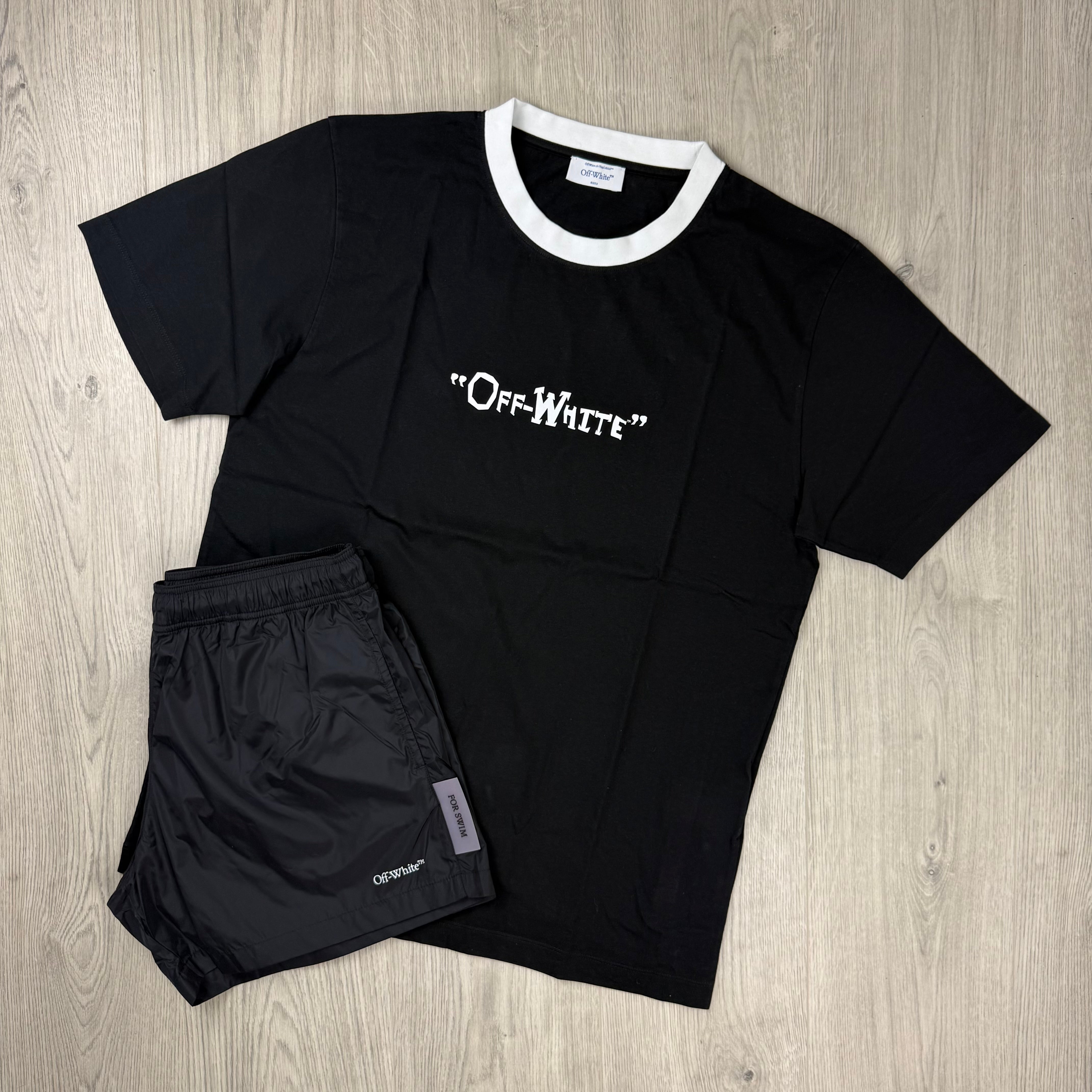 Off-White Holiday Set - Black