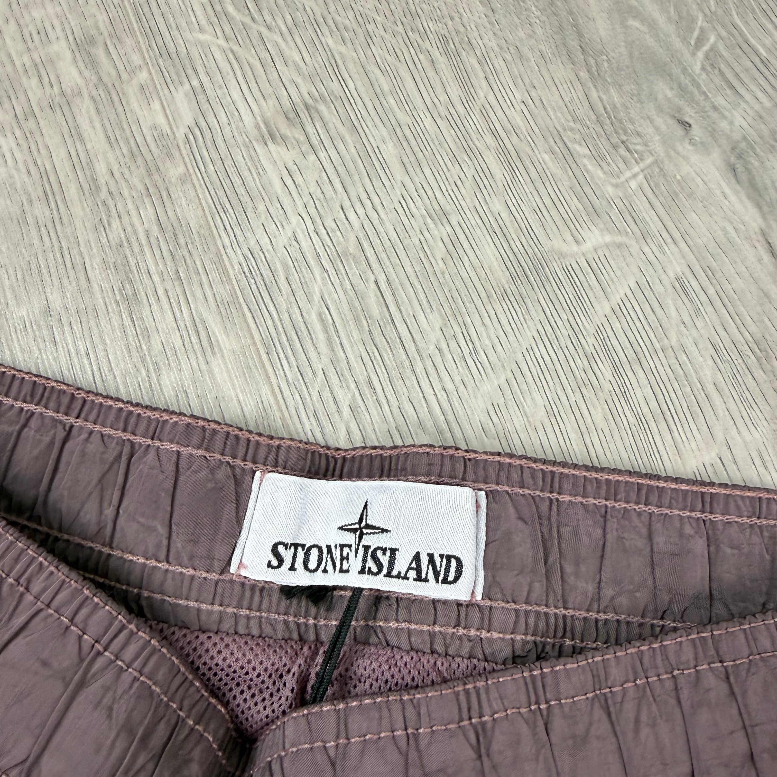 Stone Island Metal Swim Shorts - Purple Grey